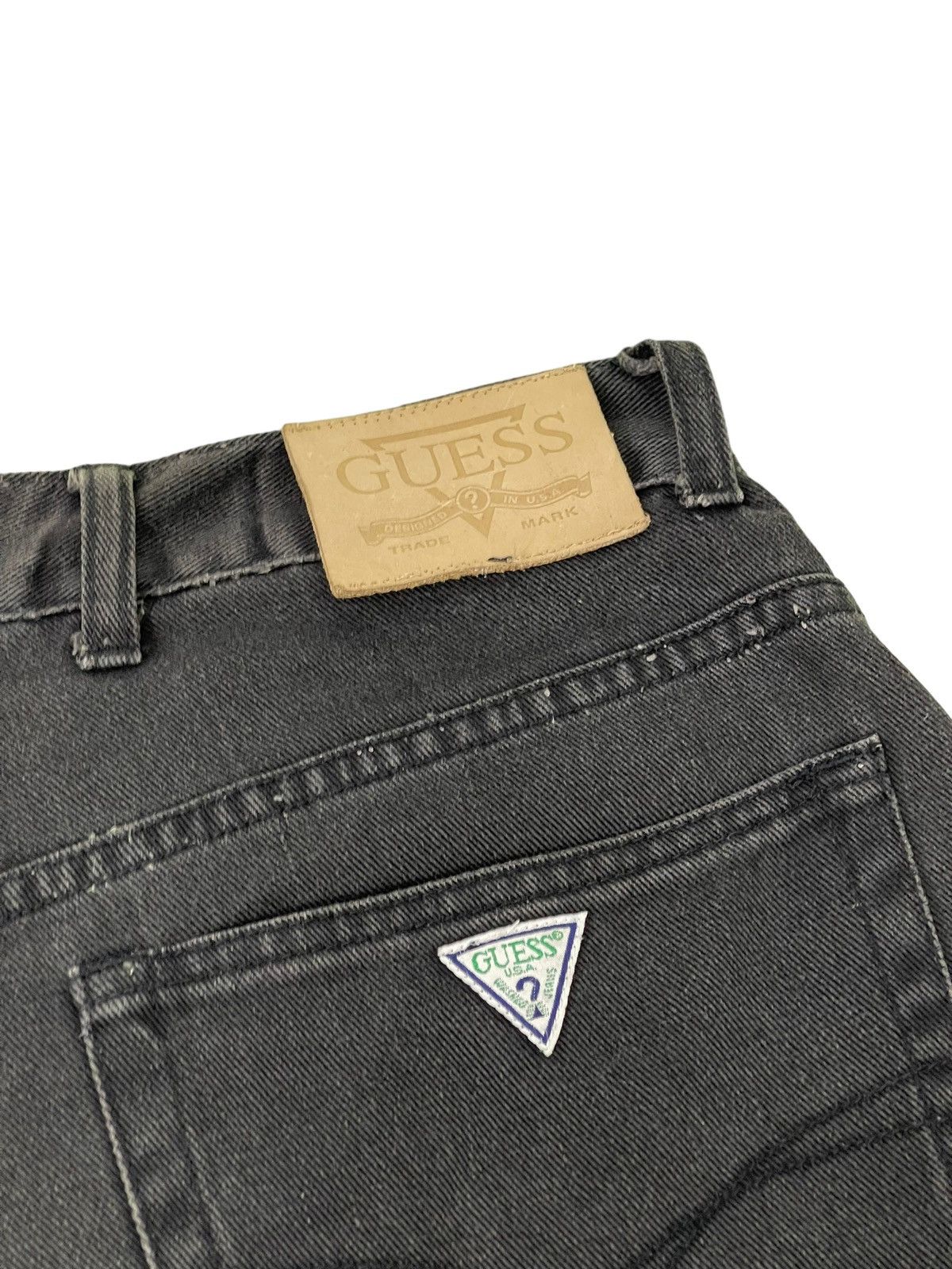 Guess Wide Baggy Jeans 90s Guess Jeans Faded Denim 1🟦6 Size US 30 / EU 46 - 10 Thumbnail