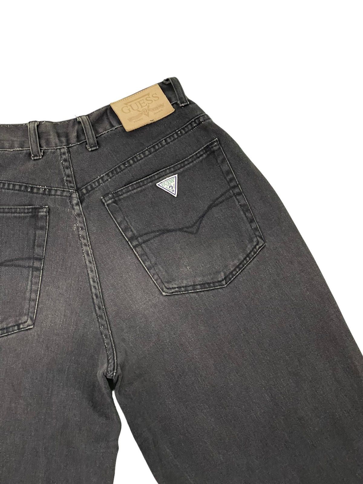 Guess Wide Baggy Jeans 90s Guess Jeans Faded Denim 1🟦6 Size US 30 / EU 46 - 9 Thumbnail