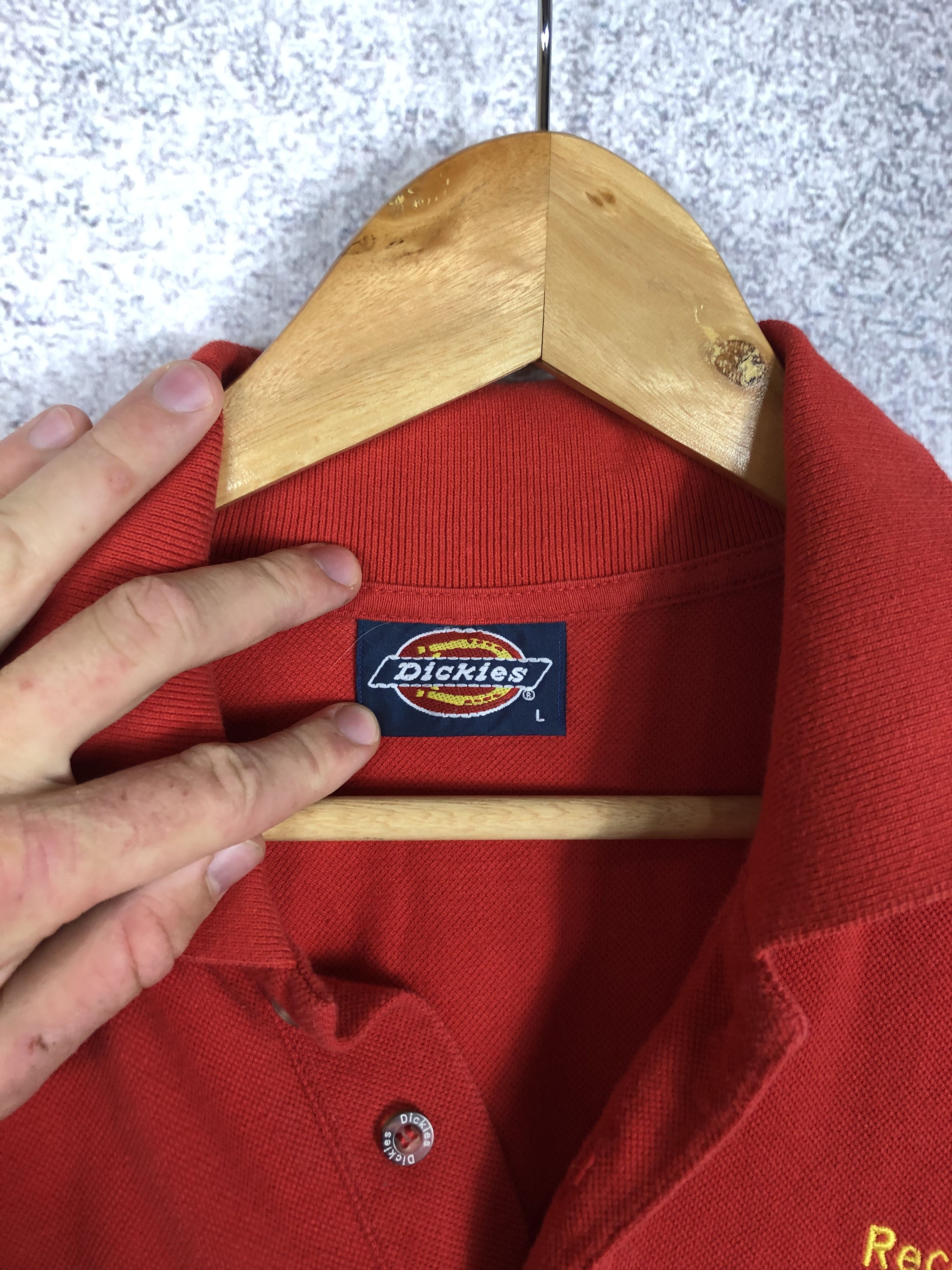 Ferrari Vintage Ferrari Racing Polo Shirt Formula Uno Dickies Size US L / EU 52-54 / 3 - 5 Thumbnail