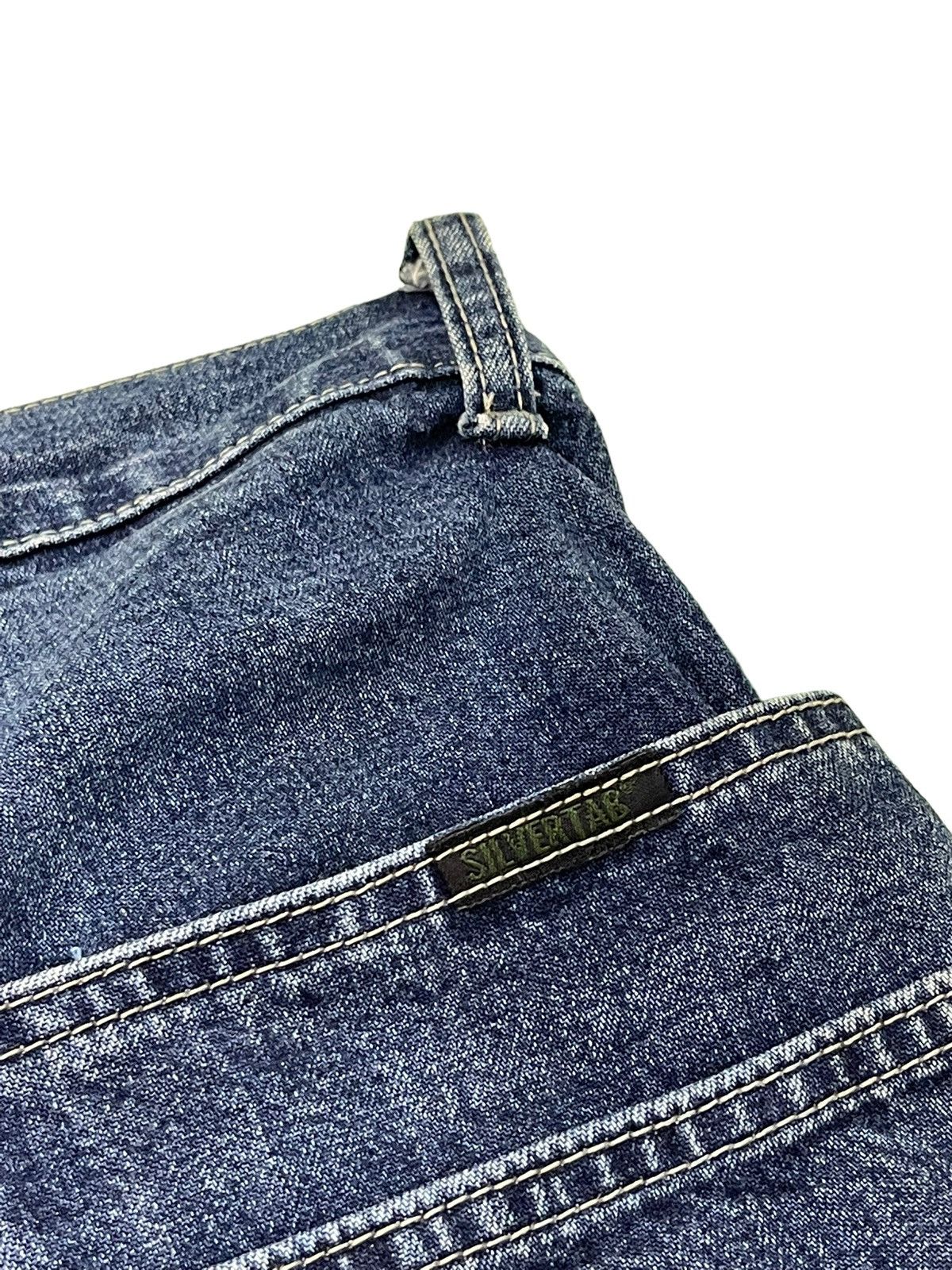 Levi's Vintage Clothing Baggy Wide Jeans Vtg Levi’s Silver Tab 4🟦8 Size US 35 - 19 Thumbnail