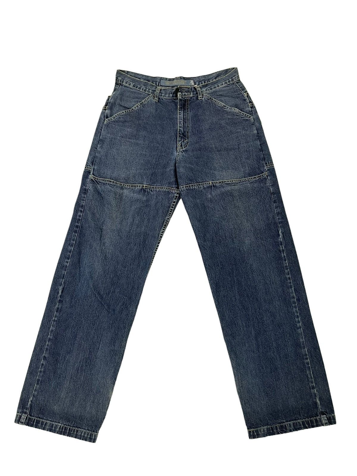 Levi's Vintage Clothing Baggy Wide Jeans Vtg Levi’s Silver Tab 4🟦8 Size US 35 - 3 Thumbnail
