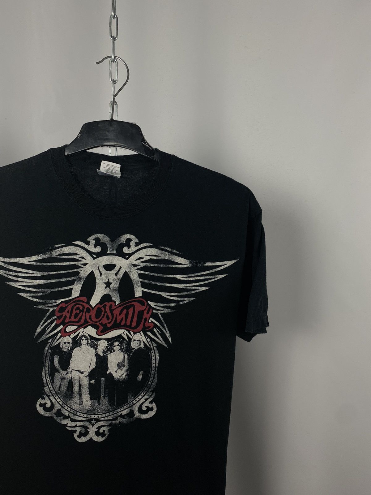 Band Tees Aerosmith vintage big logo band tee rock metal size M Size US M / EU 48-50 / 2 - 2 Thumbnail