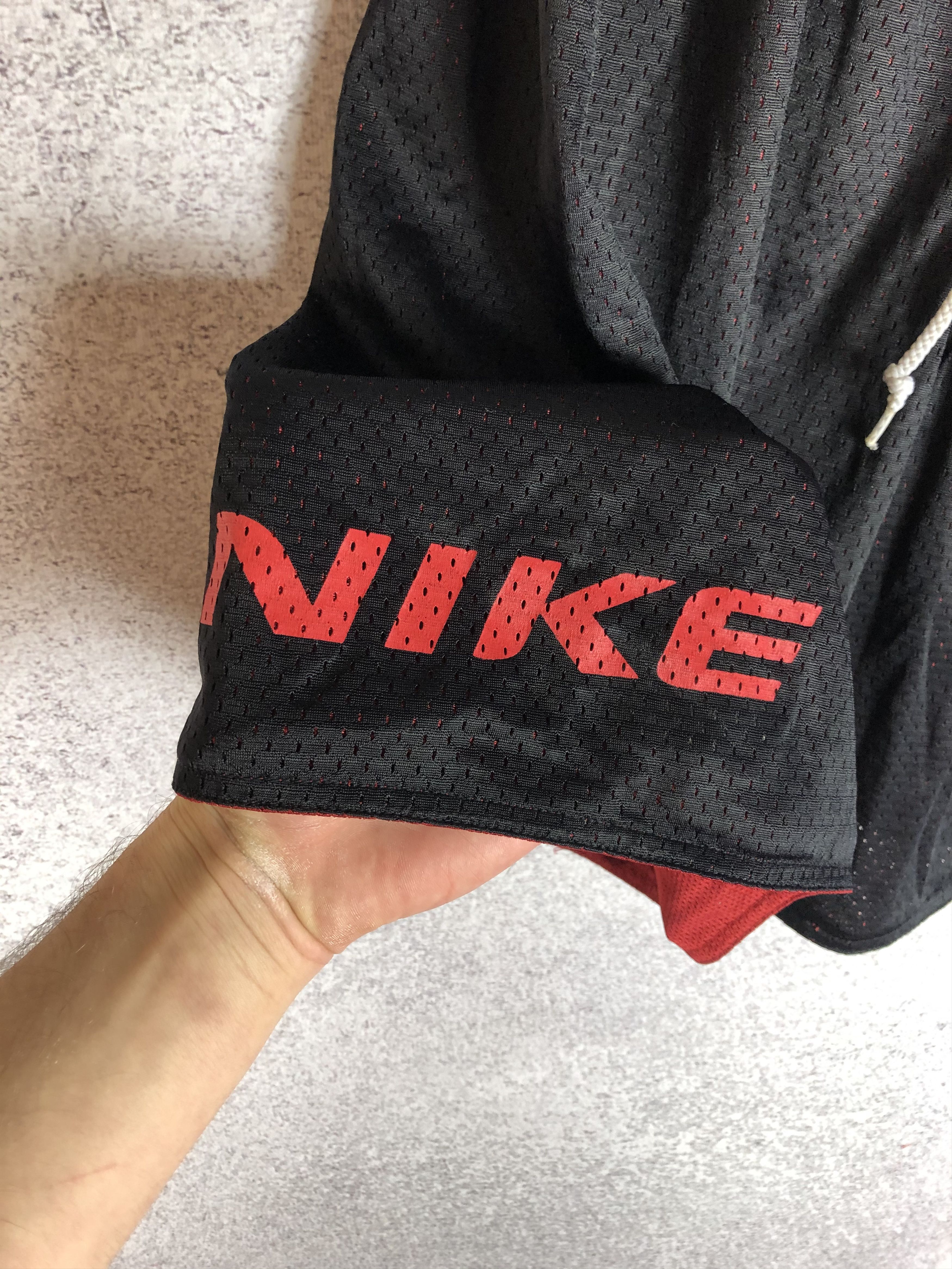 Nike Vintage Nike Small Swoosh Shorts Double Side Size US 30 / EU 46 - 2 Thumbnail