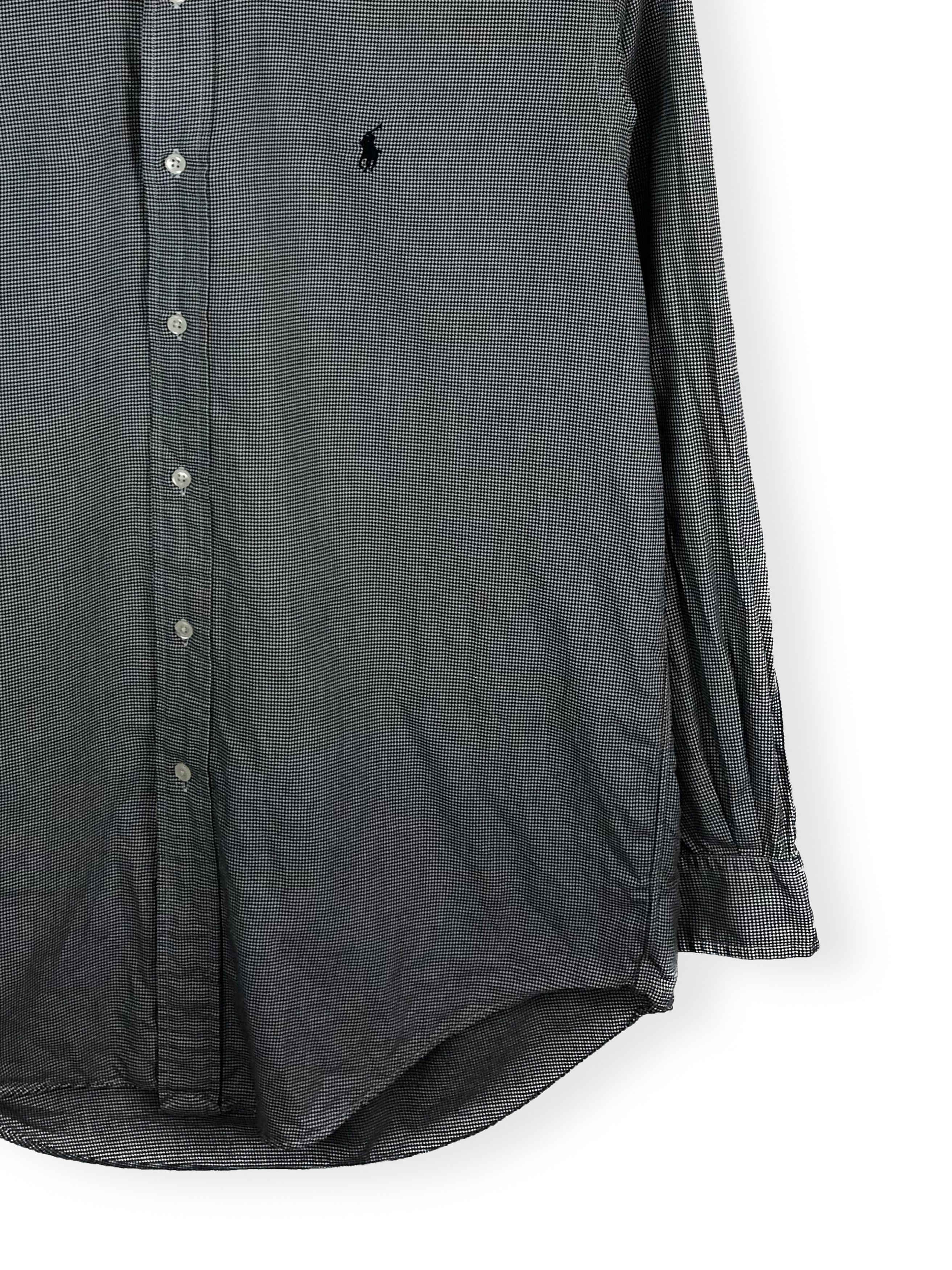 Polo Ralph Lauren 90s Vintage POLO RAPLH LAUREN Grey Button Up Shirt M212 Size US L / EU 52-54 / 3 - 2 Thumbnail
