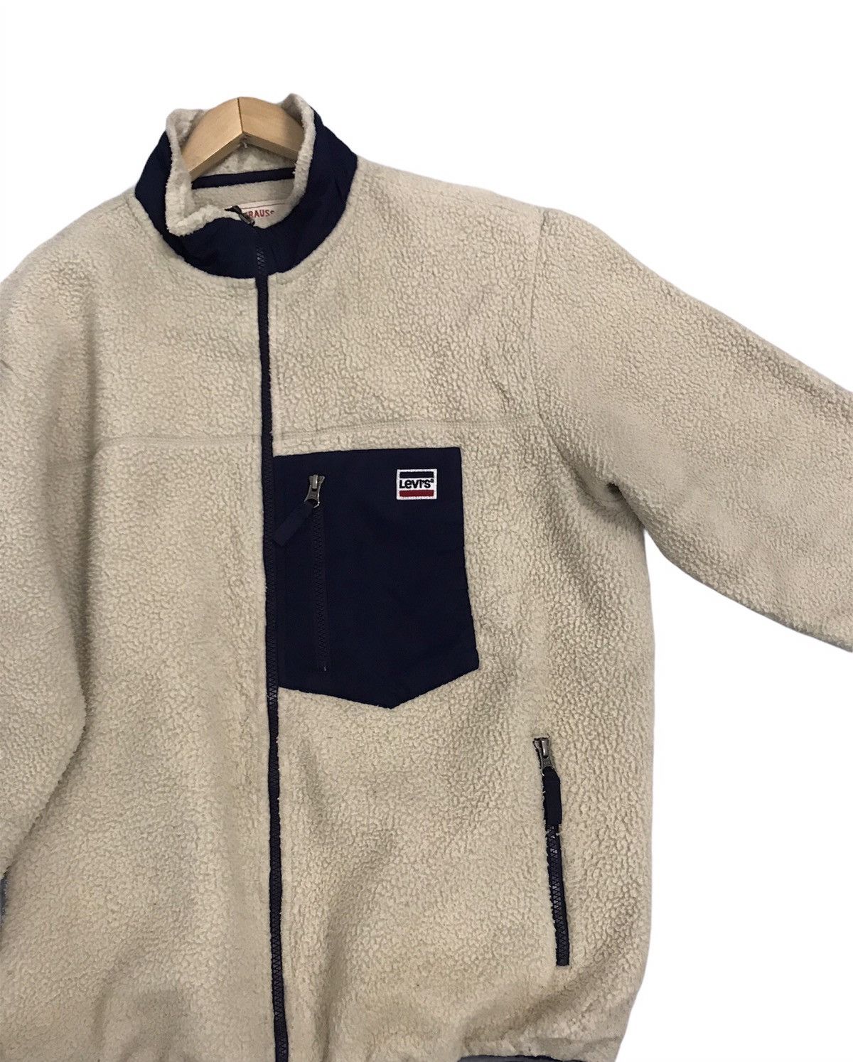 Levi's Levis Fleece Sherpa Jacket Size US XL / EU 56 / 4 - 2 Thumbnail