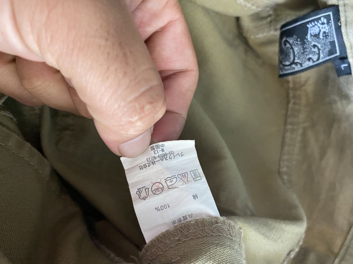 Japanese Brand Namitatsu Tamashi Cargo Pants Size US 34 / EU 50 - 8 Thumbnail