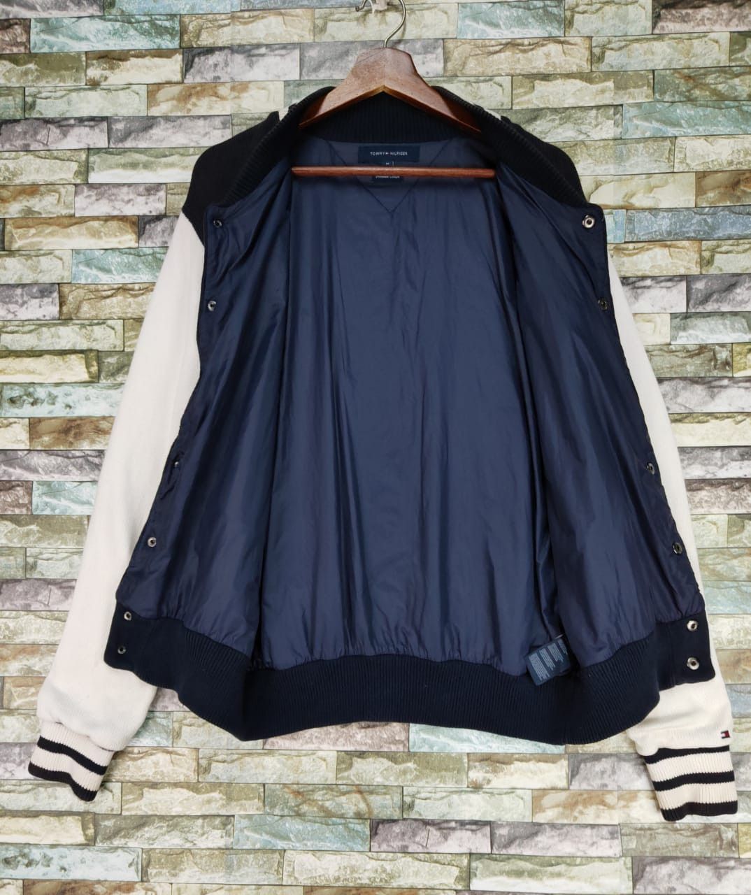 Tommy Hilfiger Tommy Hilfiger Vasity Jacket Patch Button Up Size US M / EU 48-50 / 2 - 10 Thumbnail