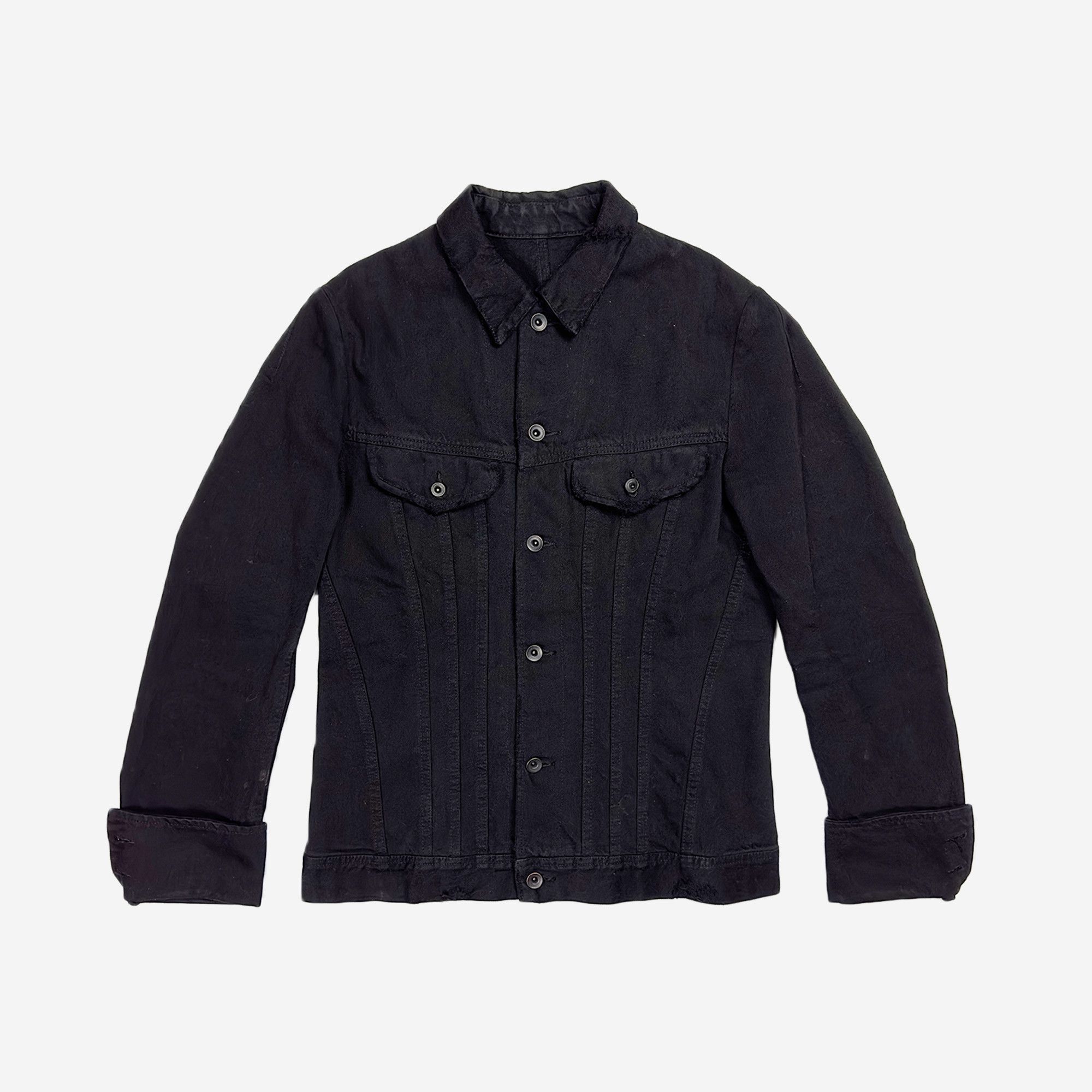 Ralph lauren black denim jacket online