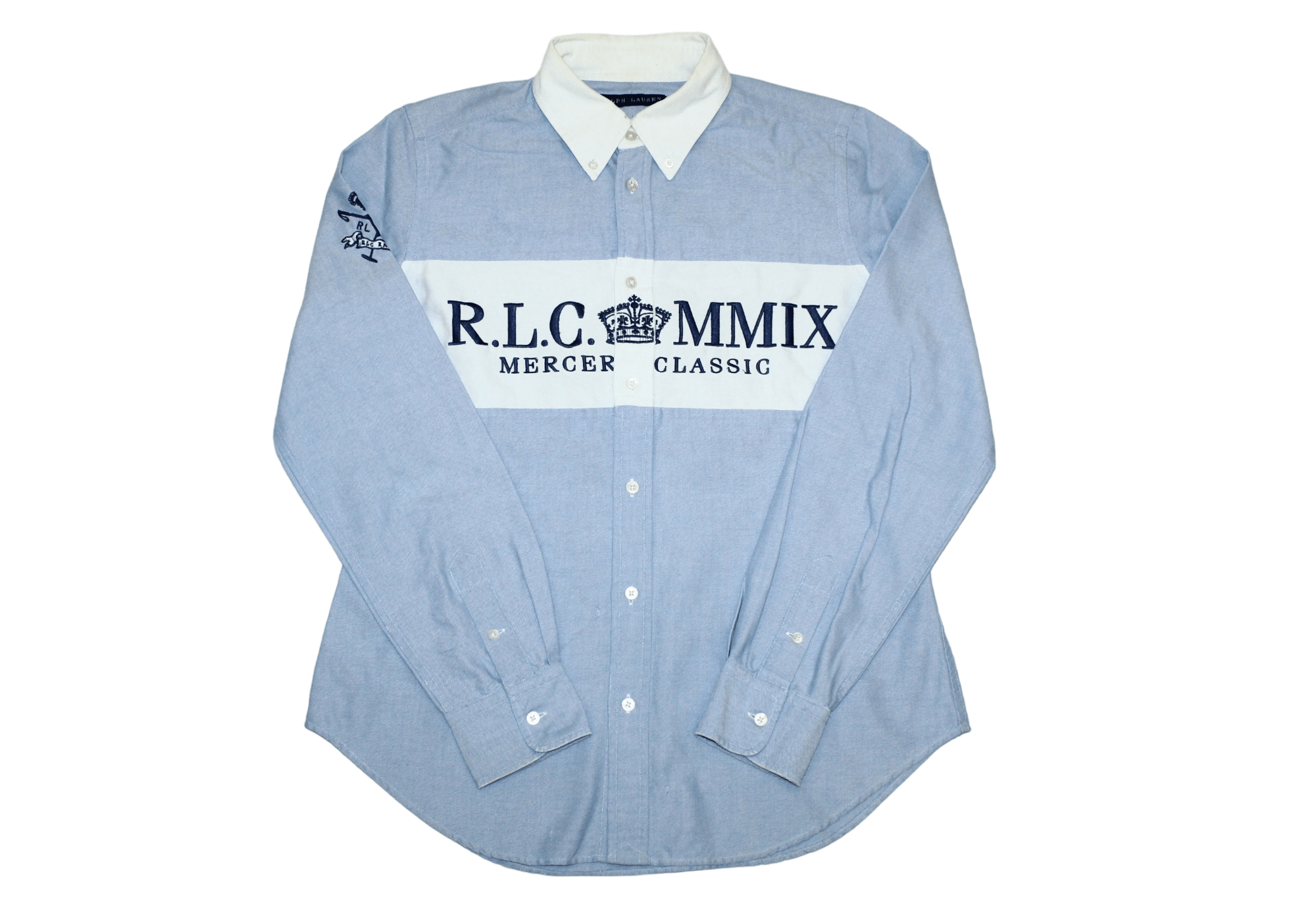 Polo Ralph Lauren VTG Ralph Lauren R.L.C. MMIX Mercer Classic Oxford Shirt Size US S / EU 44-46 / 1 - 1 Thumbnail