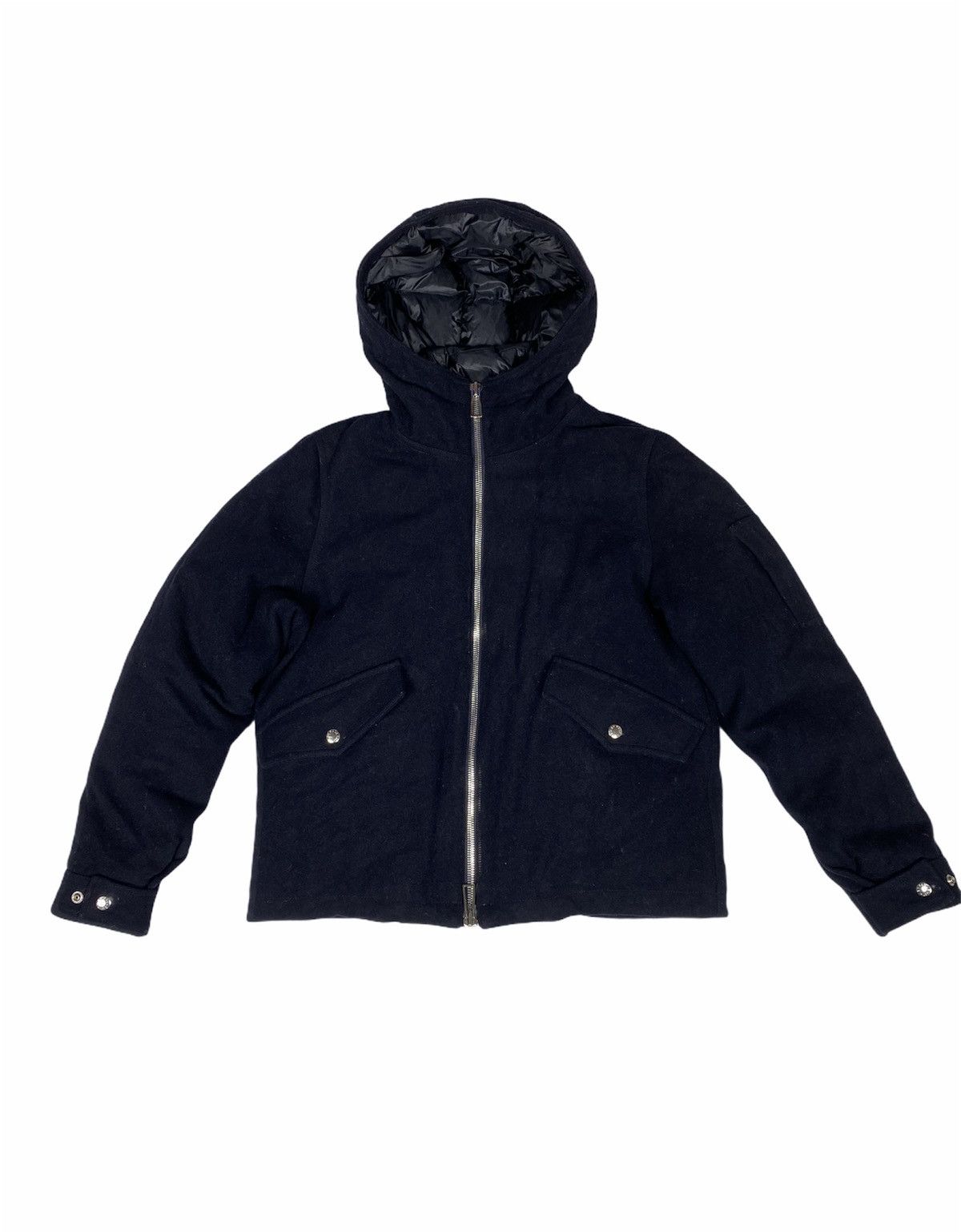 Paul Smith Paul Smith puffer wool hoodie jacket. J083 Size US S / EU 44-46 / 1 - 1 Thumbnail