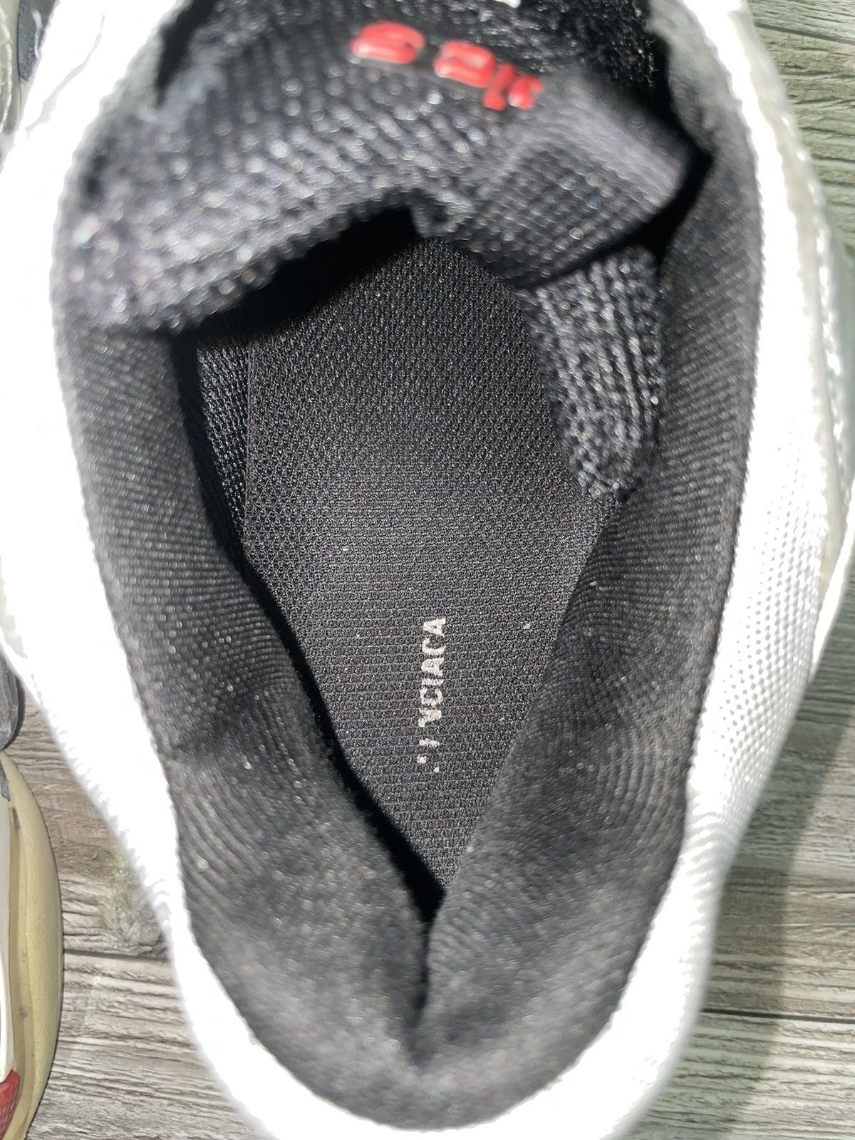 Balenciaga Triple S Trainer Silver 2018 Size US 11 / EU 44 - 12 Thumbnail