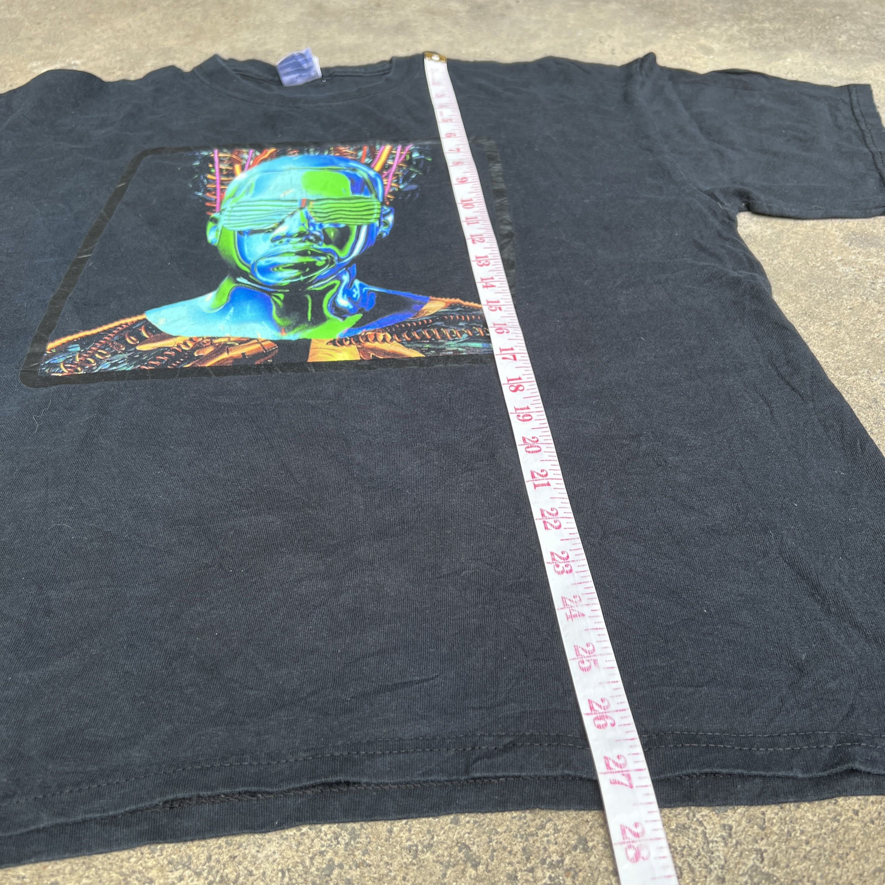 Rap Tees Vintage Y2K Kanye West Glow In The Dark Tour Promo Tee XL Size US XL / EU 56 / 4 - 14 Thumbnail