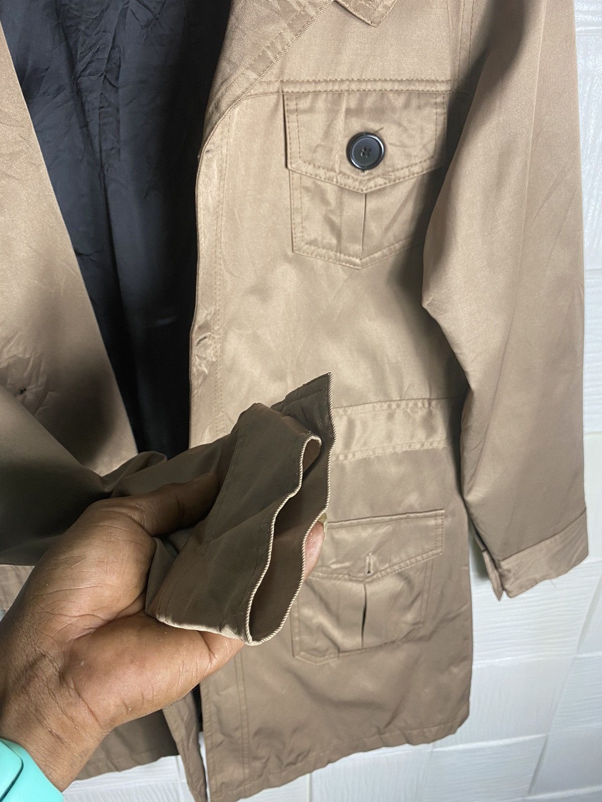 Designer × Mastermind Japan × Vintage MASTERMIND JAPAN TRENCH COAT Size US L / EU 52-54 / 3 - 7 Thumbnail