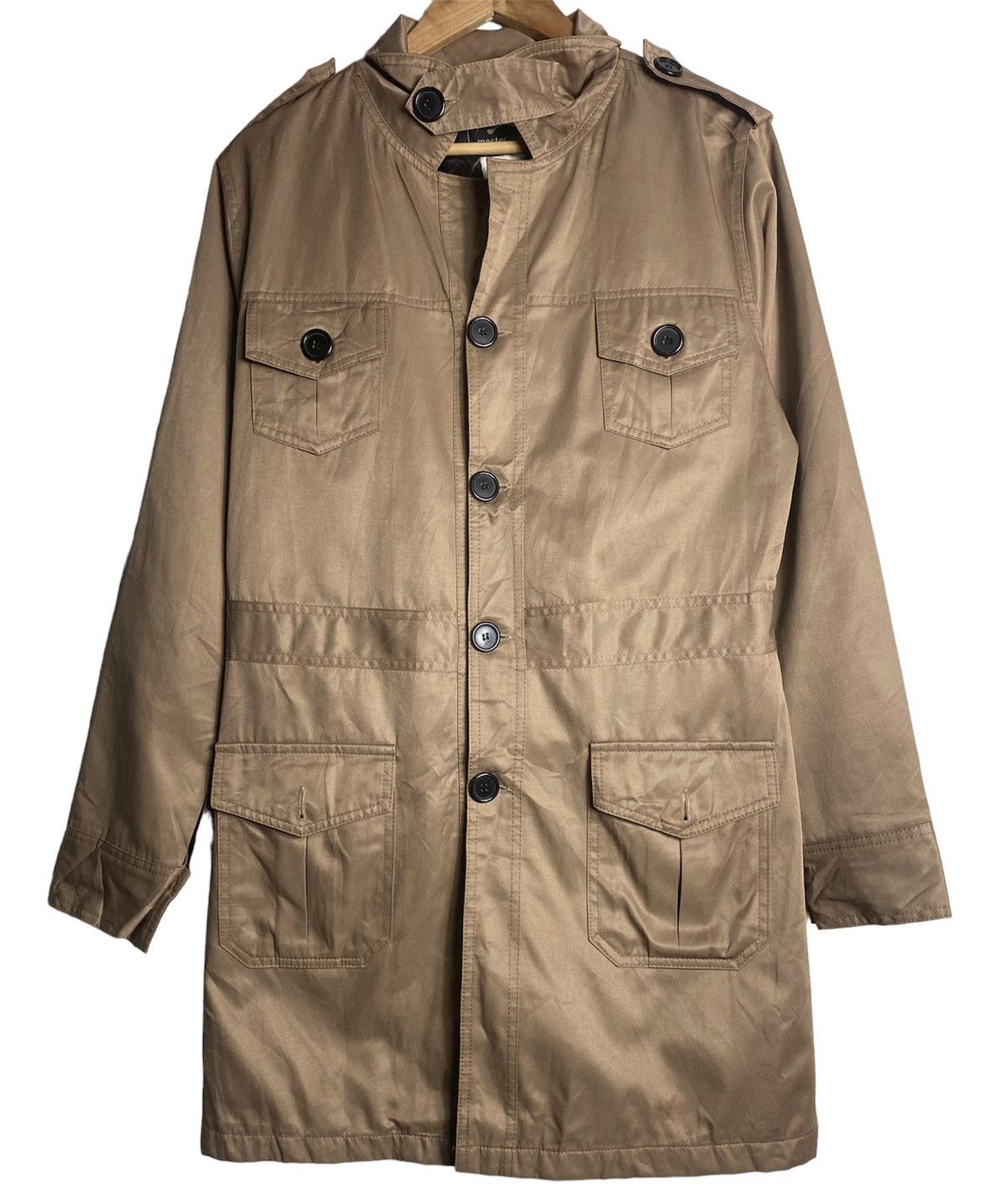 Designer × Mastermind Japan × Vintage MASTERMIND JAPAN TRENCH COAT Size US L / EU 52-54 / 3 - 1 Thumbnail
