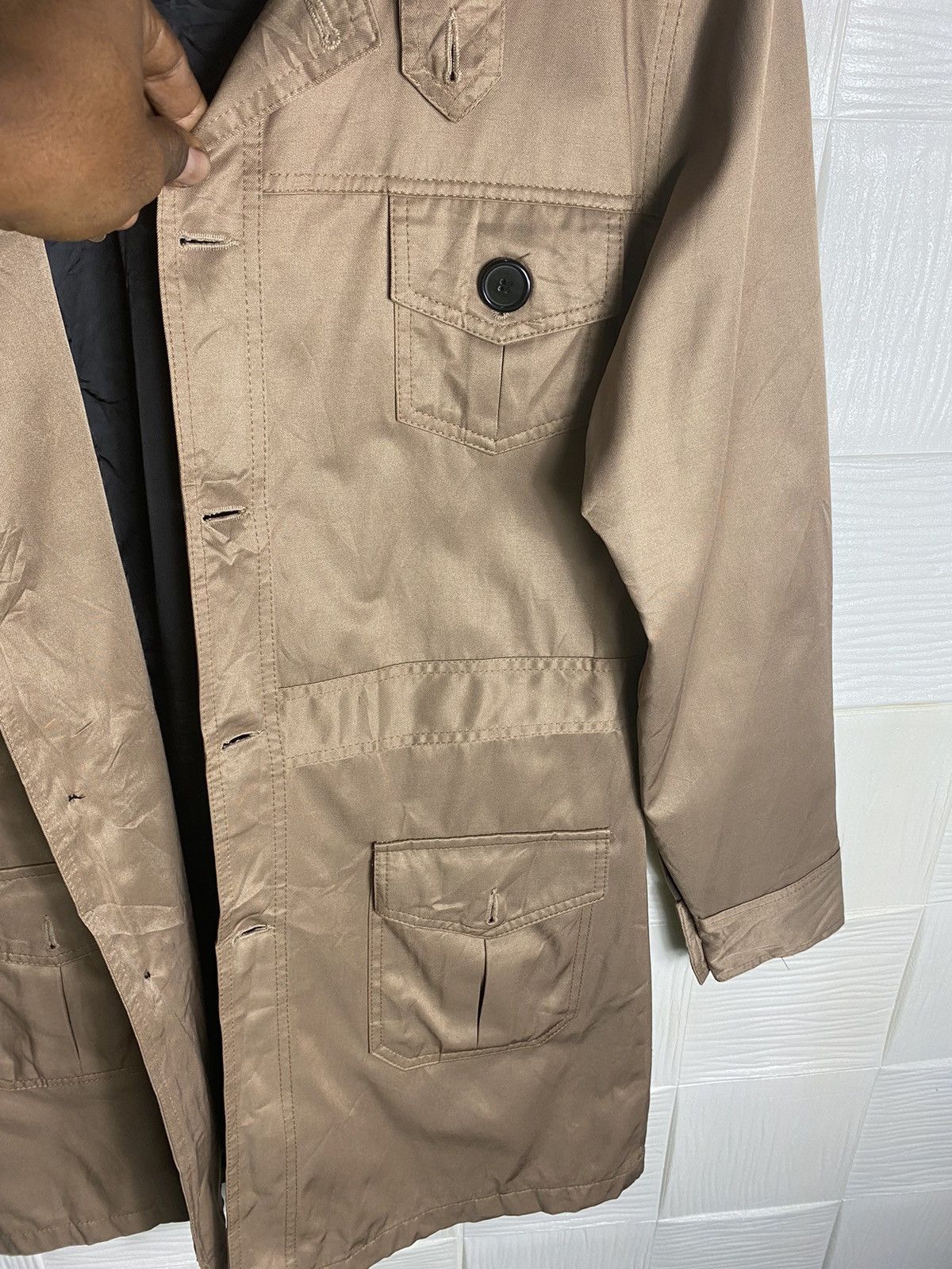 Designer × Mastermind Japan × Vintage MASTERMIND JAPAN TRENCH COAT Size US L / EU 52-54 / 3 - 6 Thumbnail