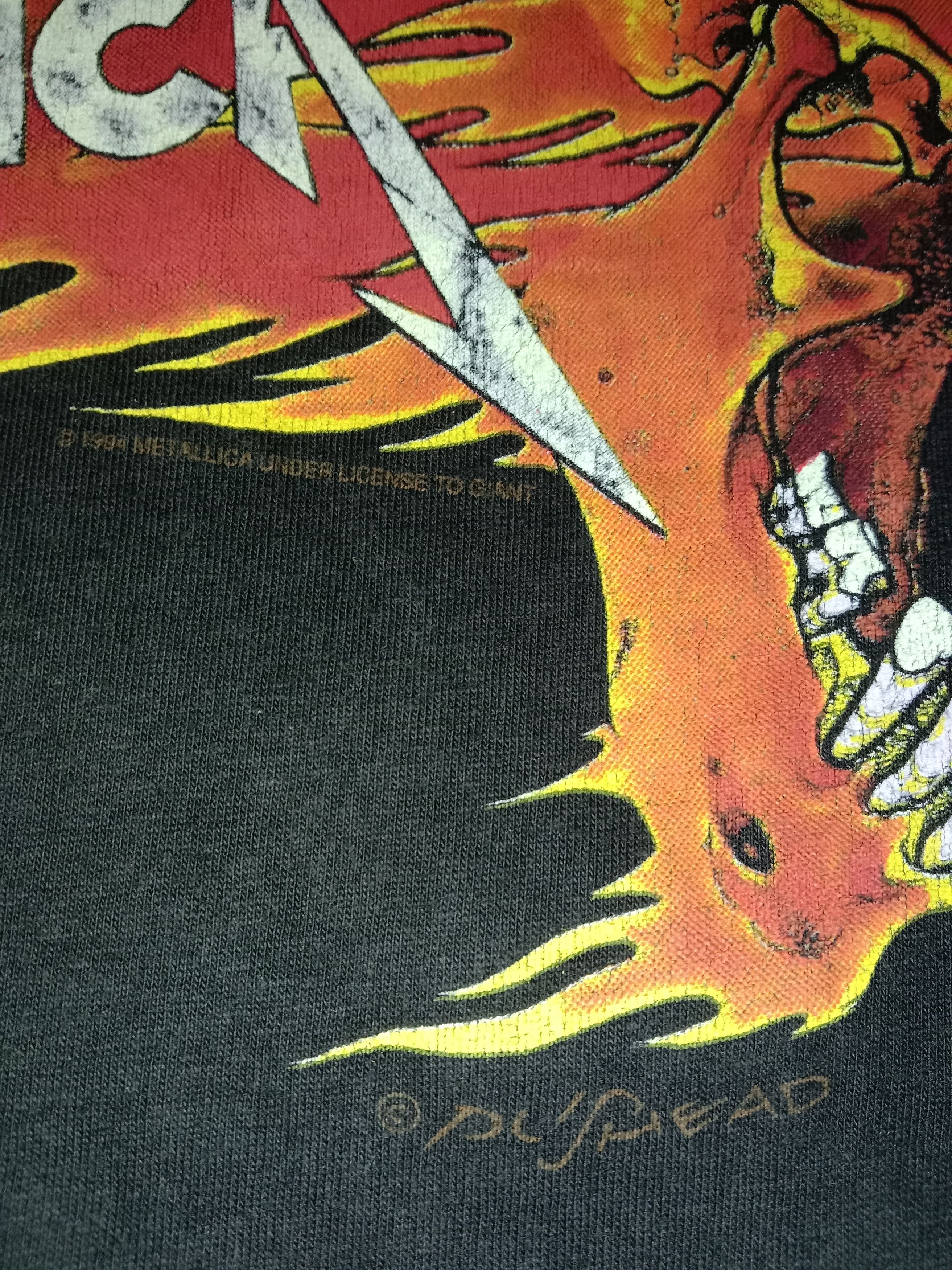 Band Tees × Giant × Metallica Band Tees x Metallica x 1994 x Very Rare Size US L / EU 52-54 / 3 - 10 Thumbnail