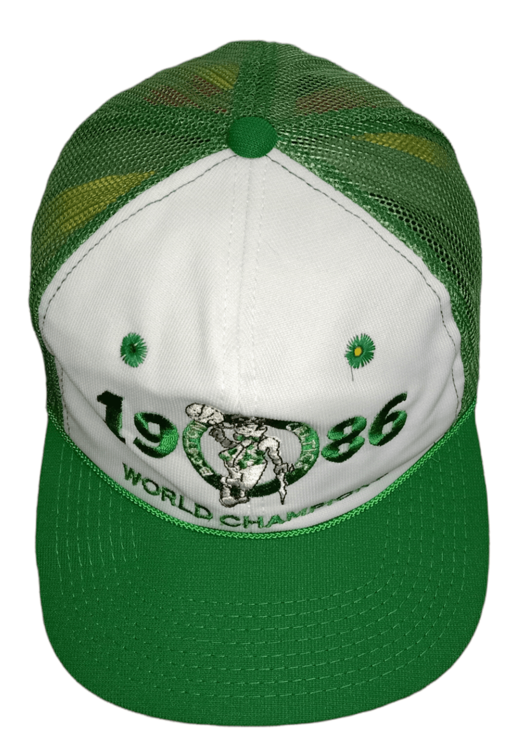 NBA × Vintage Vintage NBA Boston Celtics 1986 World Champion Snapback Hat🔥 Size ONE SIZE - 6 Thumbnail