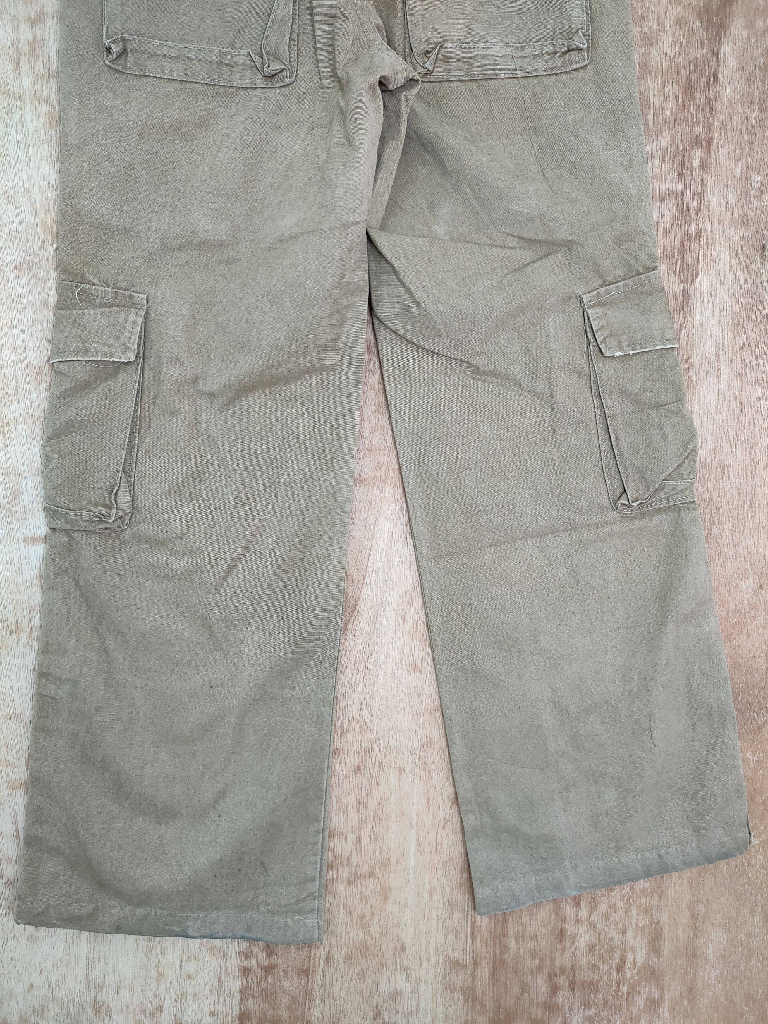 Japanese Brand Rare japan faded brown multipocket cargo pants #238DLAL Size US 28 / EU 44 - 7 Thumbnail