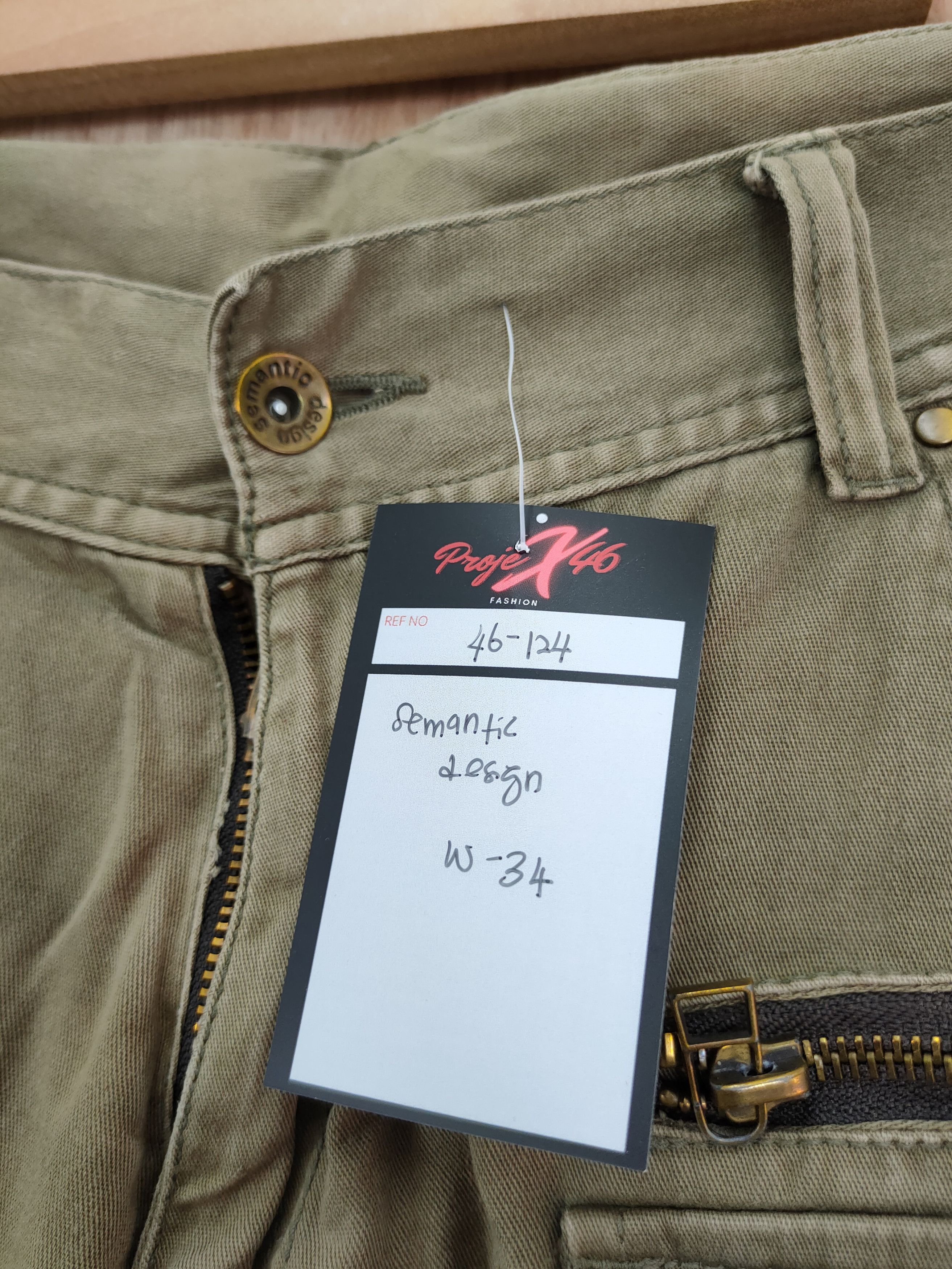 Japanese Brand DLL Semanticdesign faded multipocket cargo pants #46-124DLAL Size US 32 / EU 48 - 4 Thumbnail