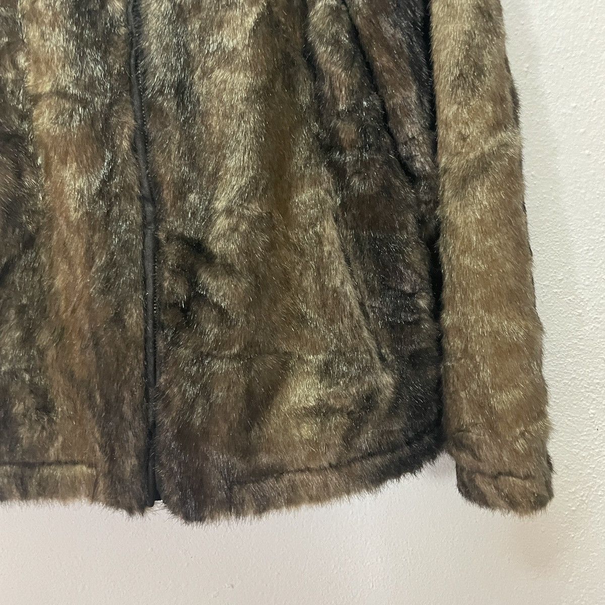 Japanese Brand Vintage Ellen Tracy Faux Fur Jacket Size US S / EU 44-46 / 1 - 2 Thumbnail