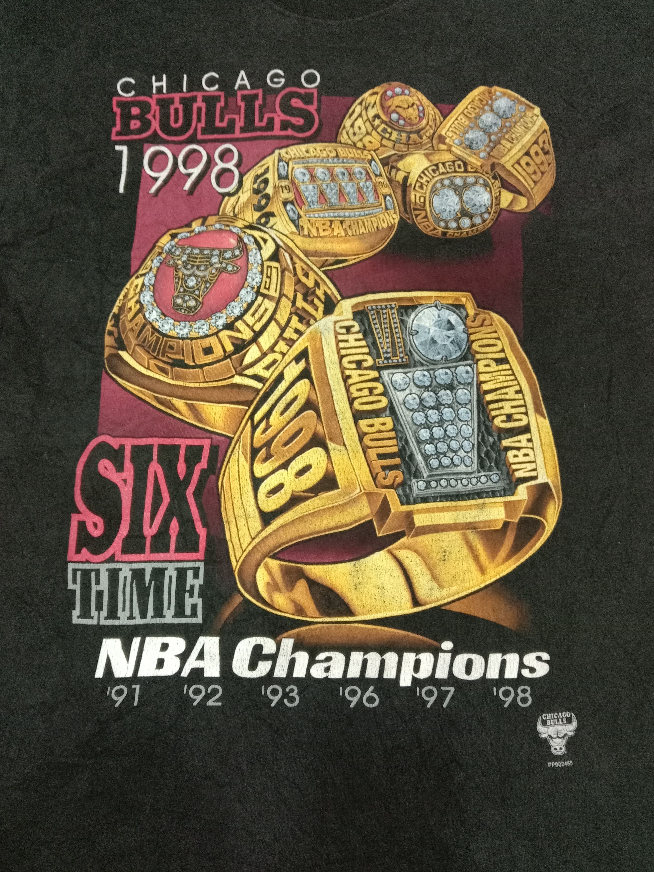 NBA × Pro Player Chicago Bulls x NBA Champions x Rare Size US L / EU 52-54 / 3 - 9 Thumbnail