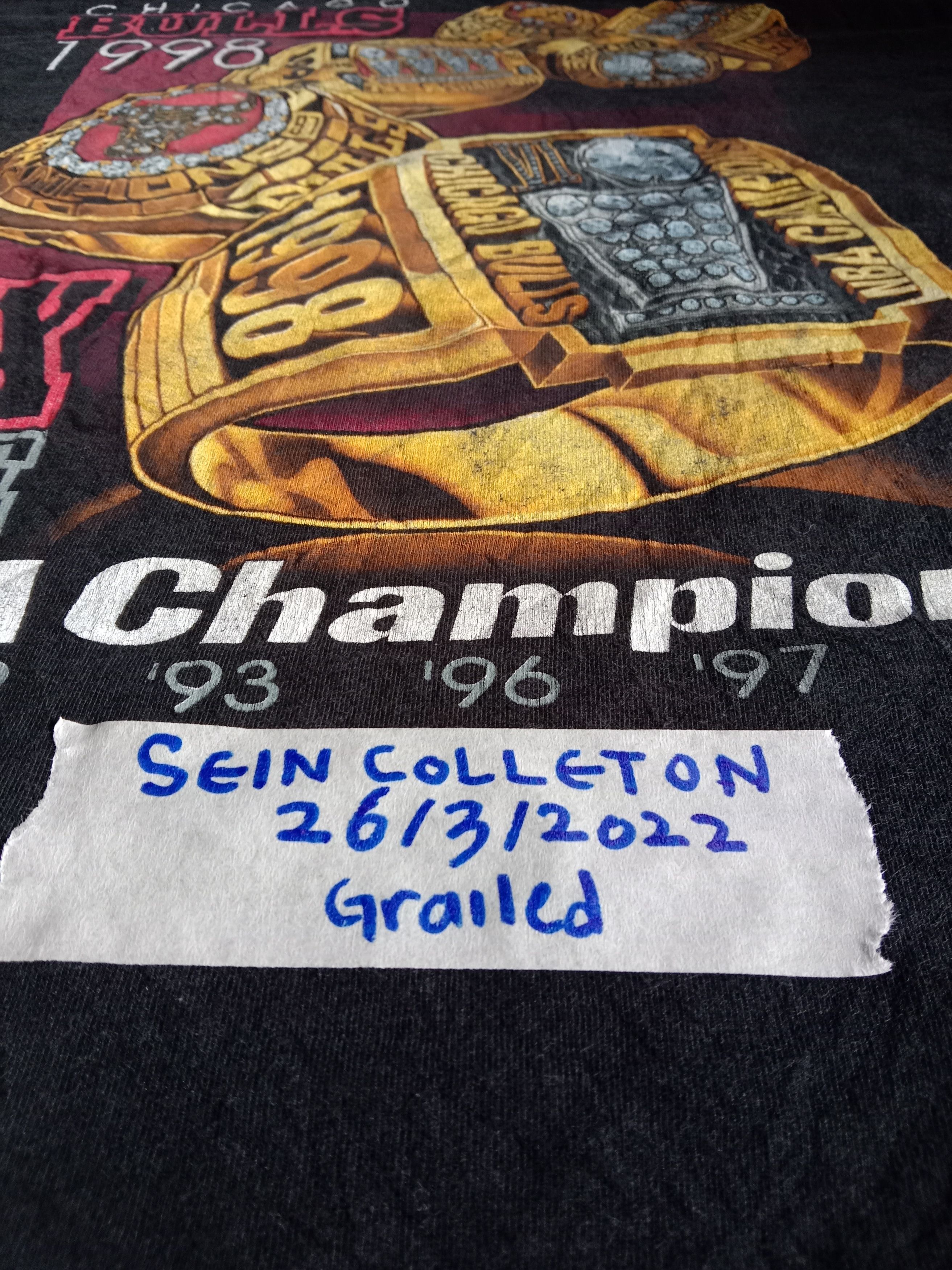 NBA × Pro Player Chicago Bulls x NBA Champions x Rare Size US L / EU 52-54 / 3 - 6 Thumbnail