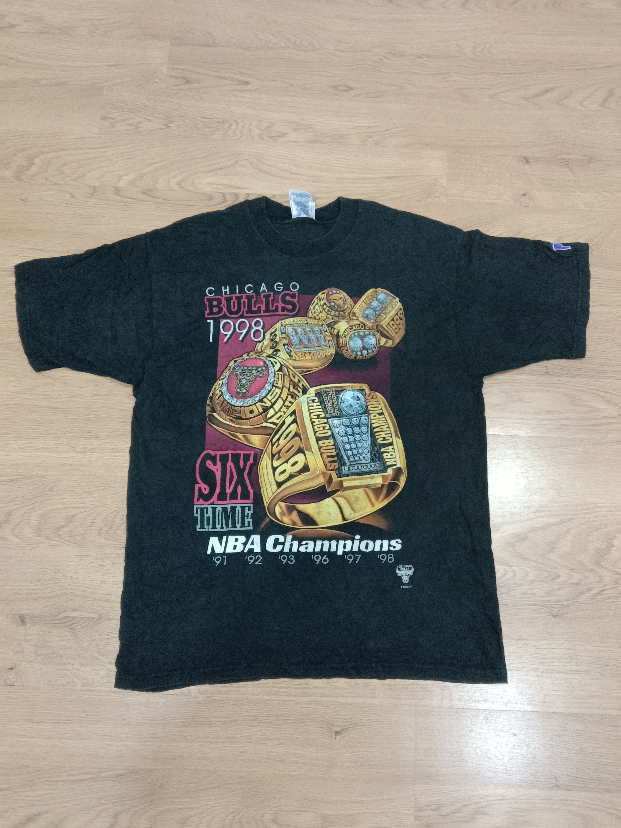 NBA × Pro Player Chicago Bulls x NBA Champions x Rare Size US L / EU 52-54 / 3 - 1 Thumbnail