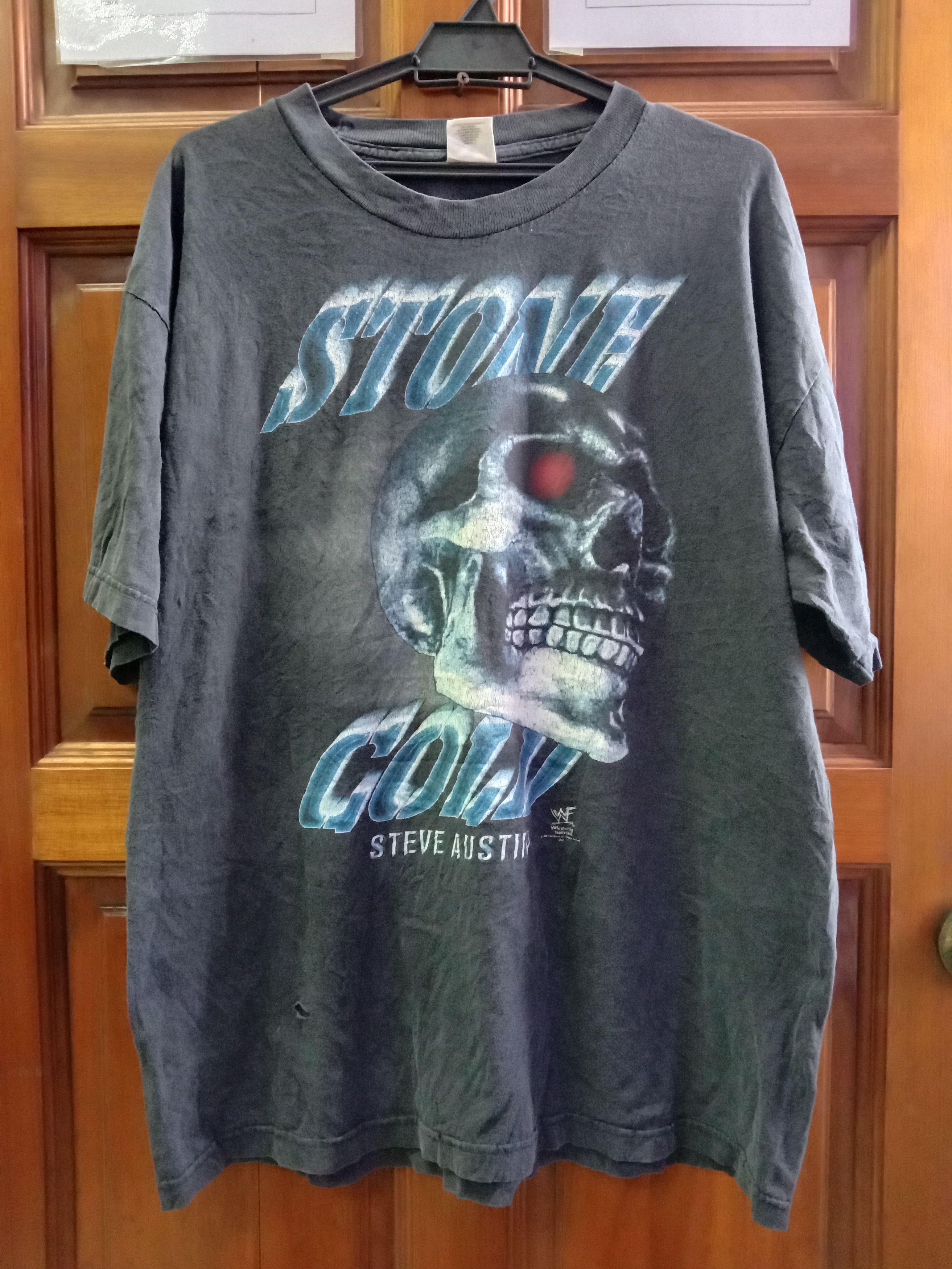 Vintage Vintage x WWF x Stone Cold Steve Austin x Very Rare x 1998 Size US XL / EU 56 / 4 - 1 Thumbnail