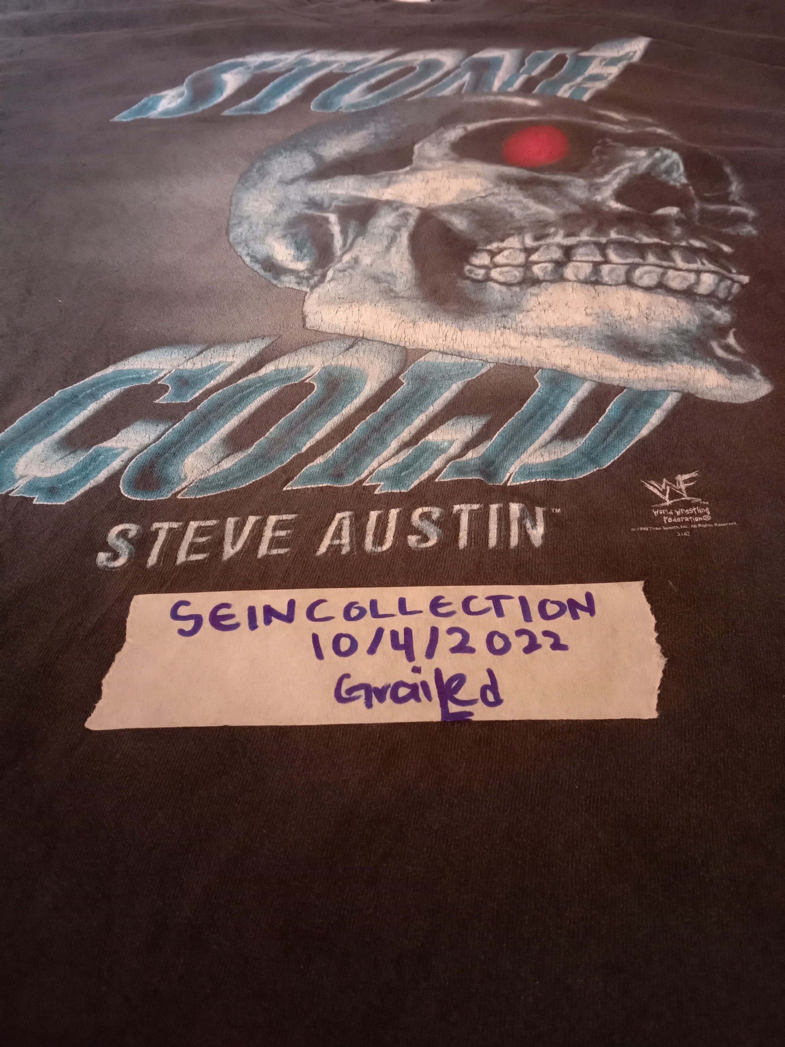 Vintage Vintage x WWF x Stone Cold Steve Austin x Very Rare x 1998 Size US XL / EU 56 / 4 - 3 Thumbnail