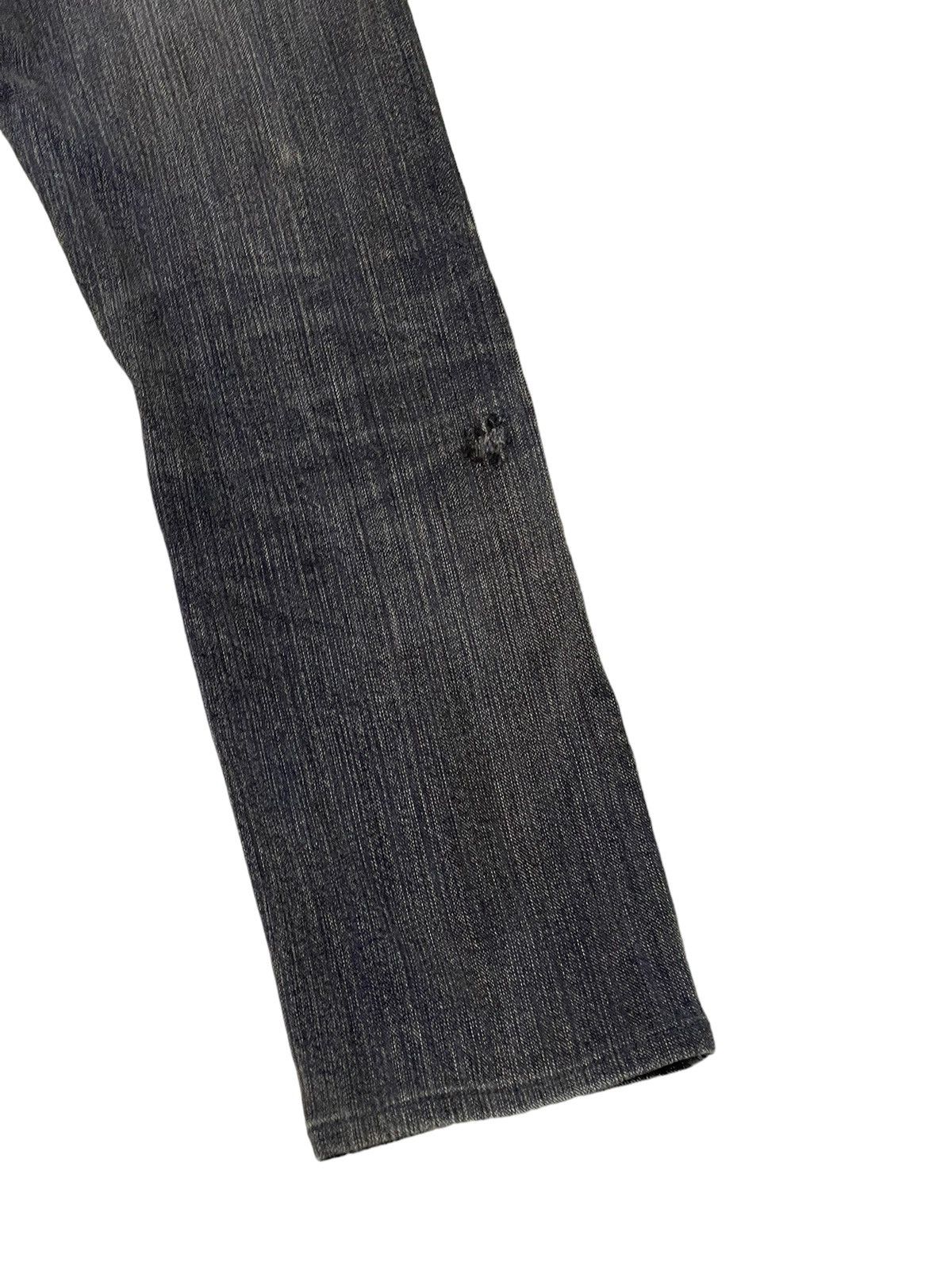 Japanese Brand Slim Jeans Edge Rupert Patchwork Stretch Denim 1🟦5 Size US 30 / EU 46 - 14 Thumbnail