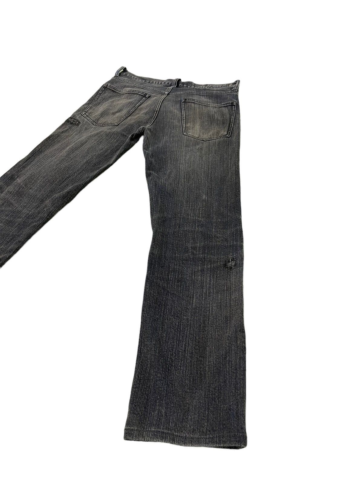 Japanese Brand Slim Jeans Edge Rupert Patchwork Stretch Denim 1🟦5 Size US 30 / EU 46 - 13 Thumbnail