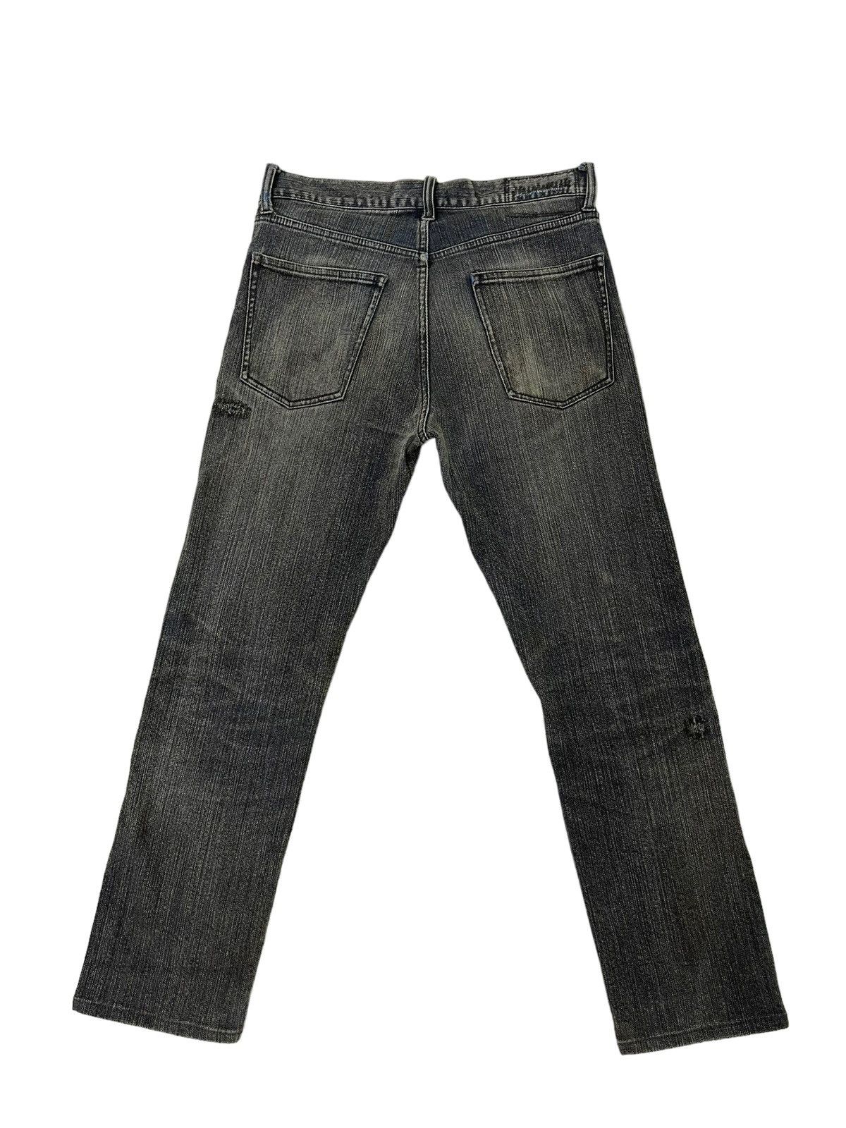 Japanese Brand Slim Jeans Edge Rupert Patchwork Stretch Denim 1🟦5 Size US 30 / EU 46 - 11 Thumbnail