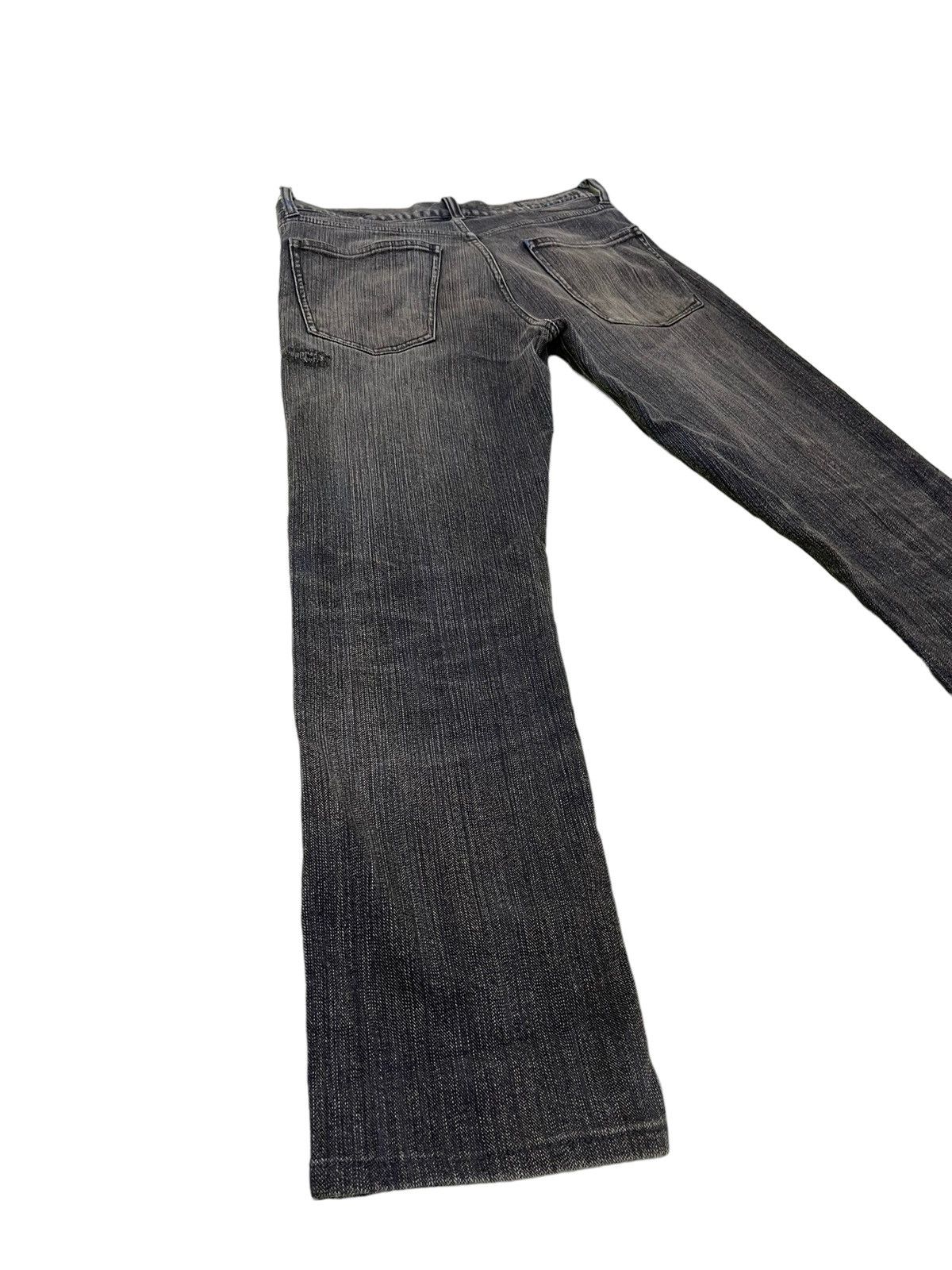 Japanese Brand Slim Jeans Edge Rupert Patchwork Stretch Denim 1🟦5 Size US 30 / EU 46 - 12 Thumbnail