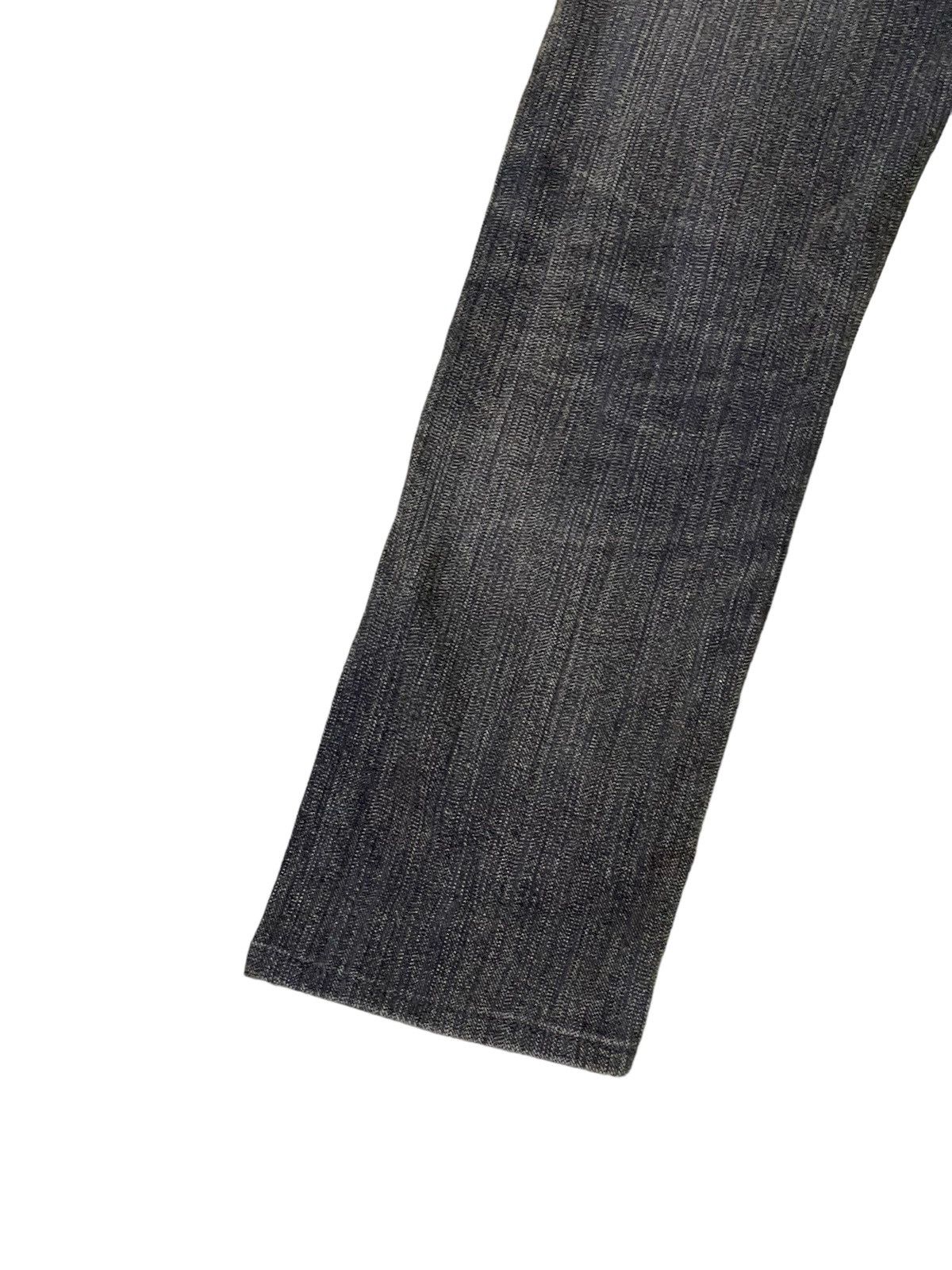 Japanese Brand Slim Jeans Edge Rupert Patchwork Stretch Denim 1🟦5 Size US 30 / EU 46 - 15 Thumbnail