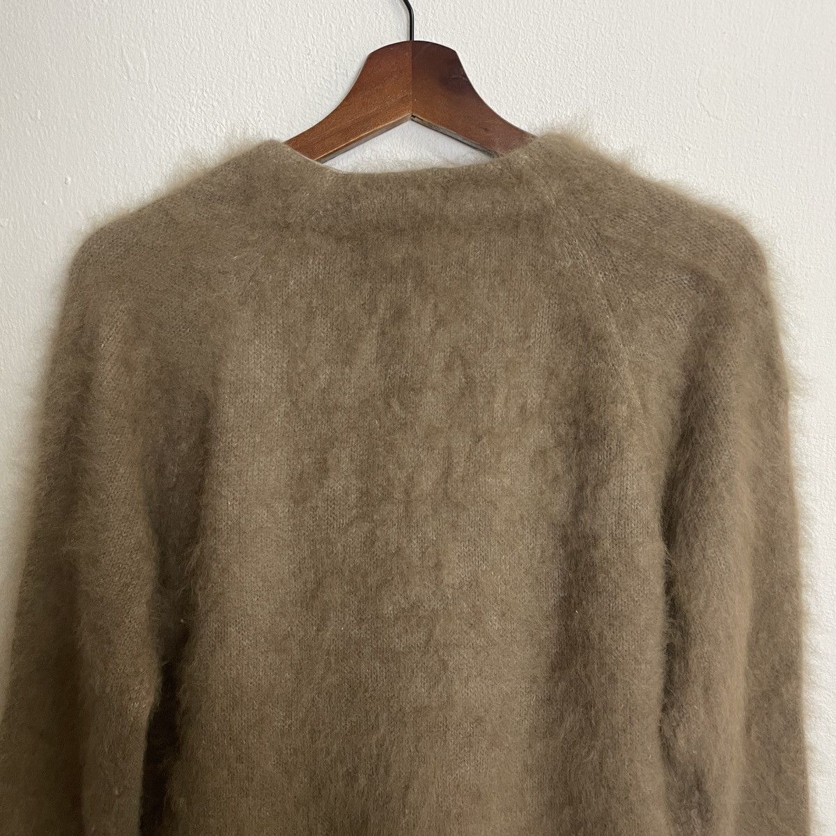Aran Isles Knitwear Vintage Avant De Voyage Mohair Long Cardingan Size US M / EU 48-50 / 2 - 9 Thumbnail