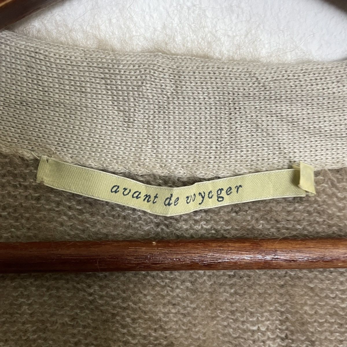 Aran Isles Knitwear Vintage Avant De Voyage Mohair Long Cardingan Size US M / EU 48-50 / 2 - 6 Thumbnail