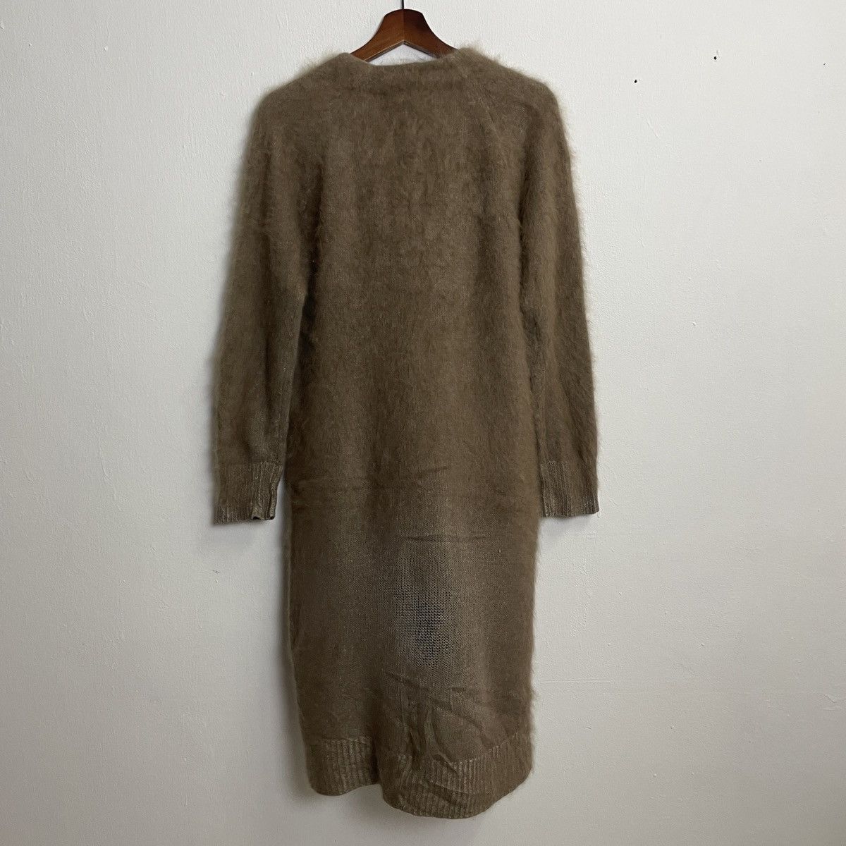 Aran Isles Knitwear Vintage Avant De Voyage Mohair Long Cardingan Size US M / EU 48-50 / 2 - 7 Thumbnail