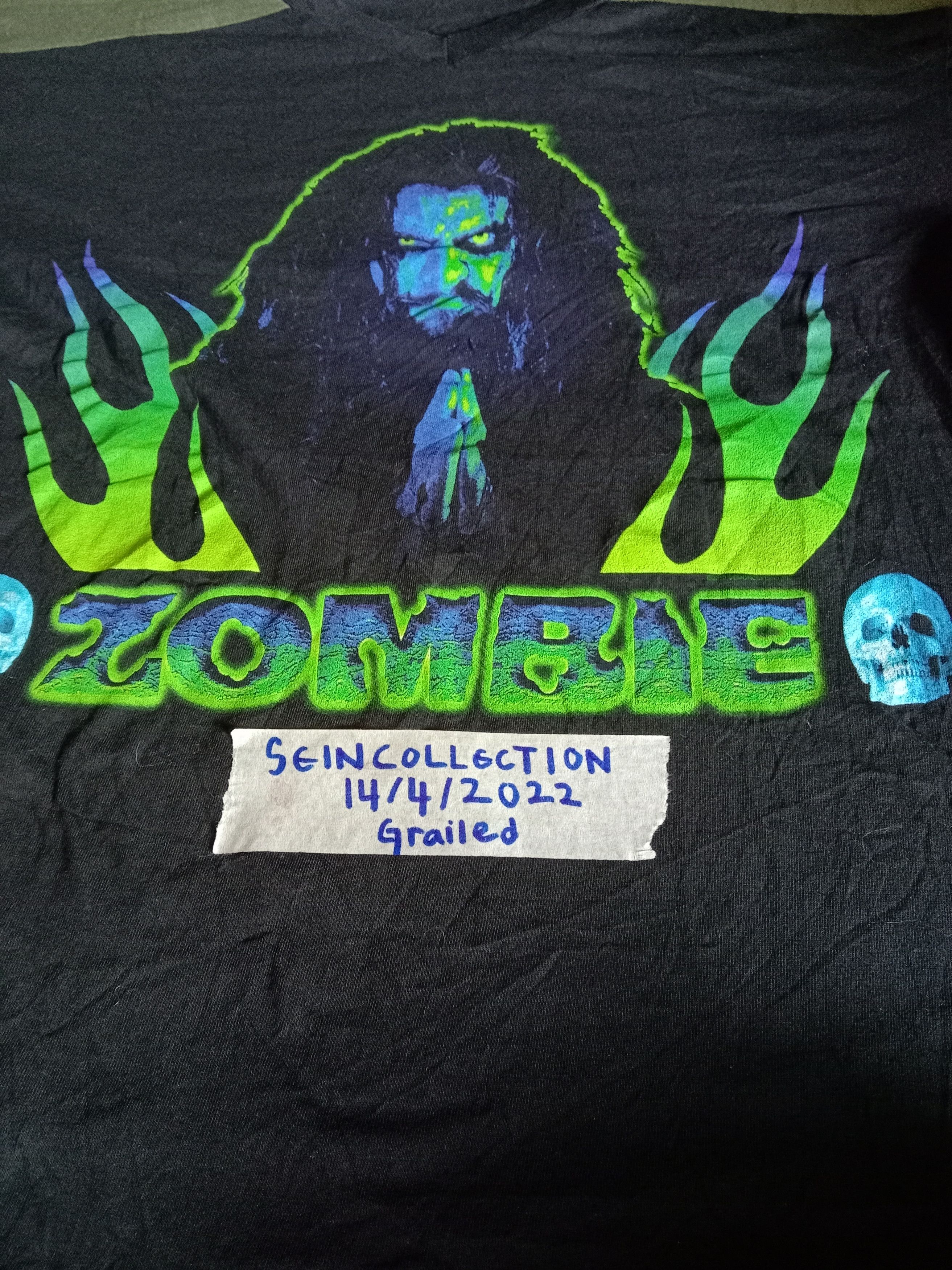 Band Tees × Vintage Band Tees x Zombie x Very Rare x Vintage Size US L / EU 52-54 / 3 - 6 Thumbnail