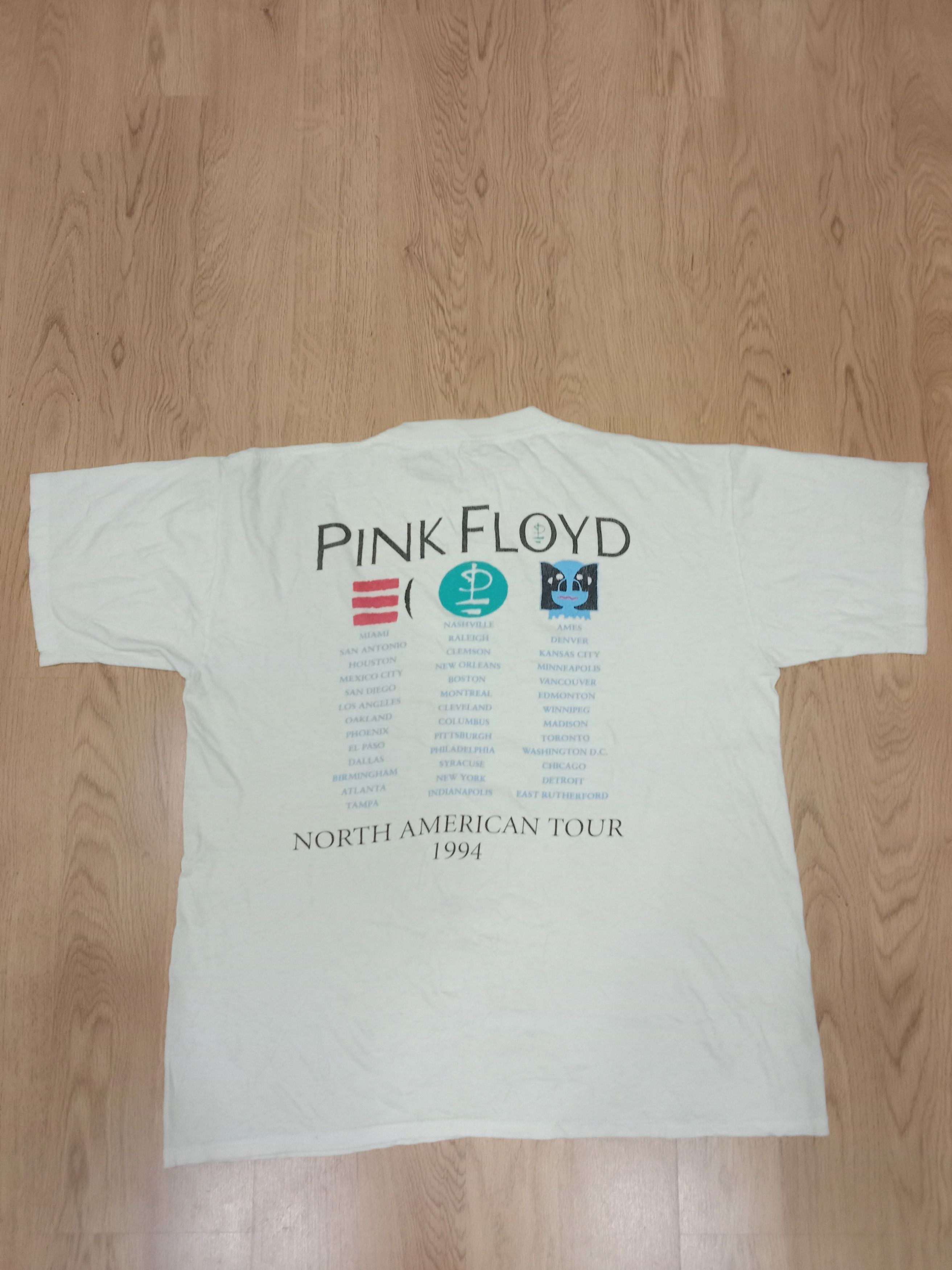 Band Tees Pink Floyd x Vintage x Rare x Brockum Size US XL / EU 56 / 4 - 2 Thumbnail