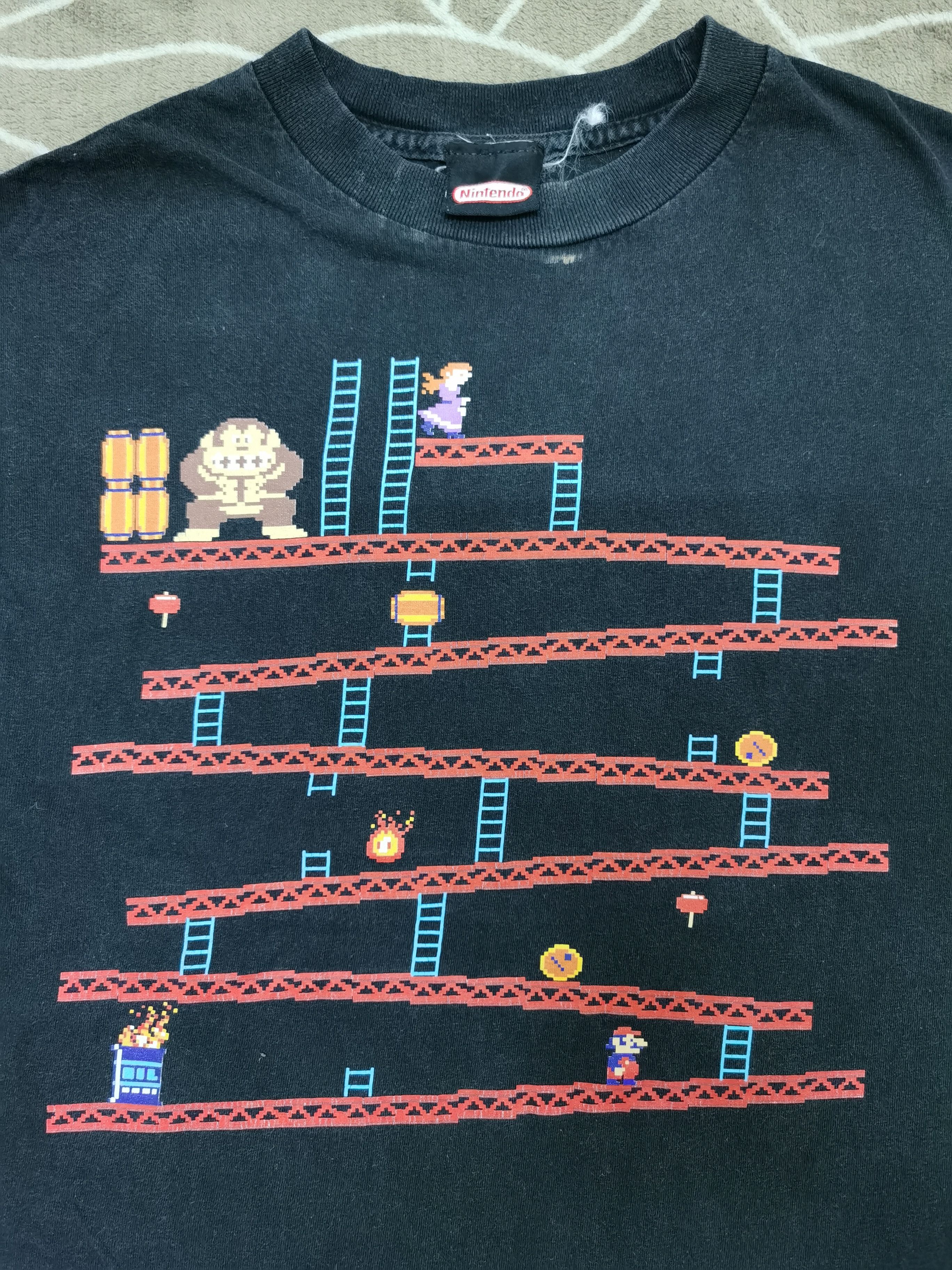 Nintendo × Other × Vintage Vintage Nintendo Donkey Kong T-shirt Size US M / EU 48-50 / 2 - 1 Thumbnail