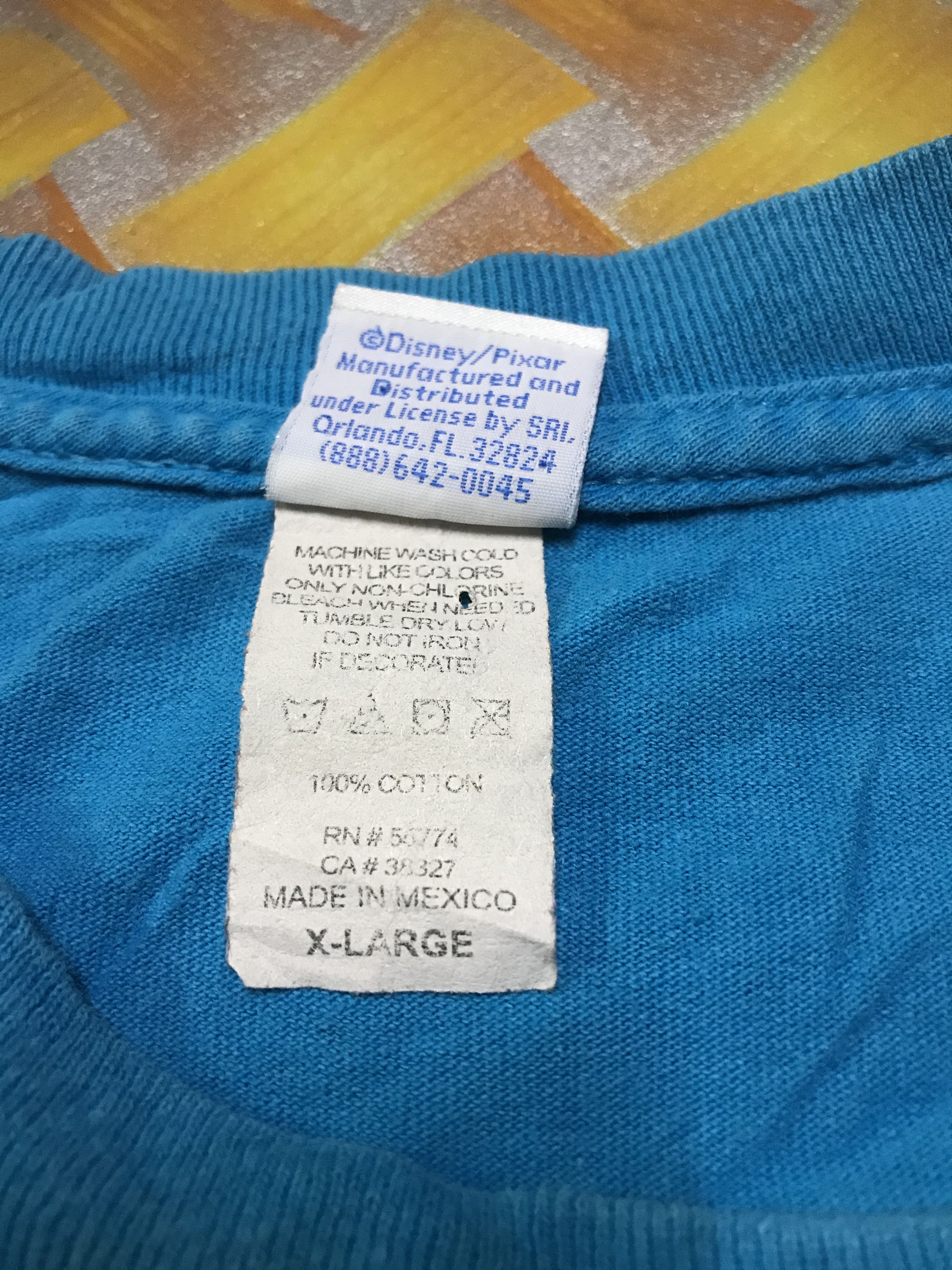 Disney × Vintage Disney Pixar Monster University T Shirt Size US XL / EU 56 / 4 - 4 Thumbnail