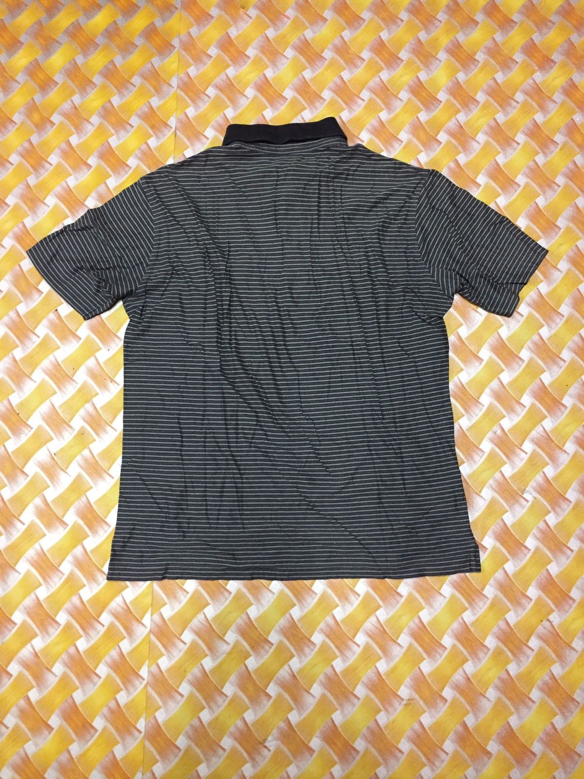 Burberry Burberry Black Label Stripe Polo Shirt Made in Japan Size US M / EU 48-50 / 2 - 5 Thumbnail