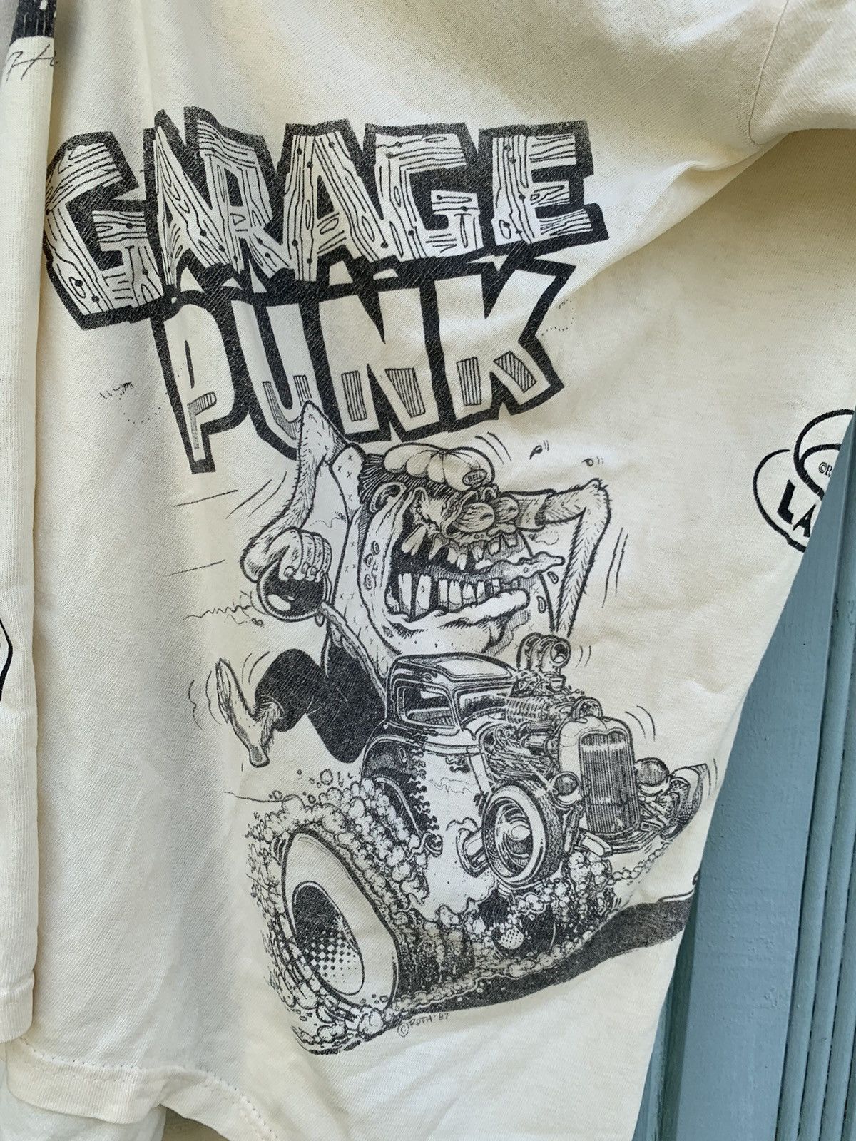 Other VINTAGE RAT FINK❌8-BALL EDROTH ARTWORKS HOT ROD MULTIPRINT Size US XL / EU 56 / 4 - 9 Thumbnail
