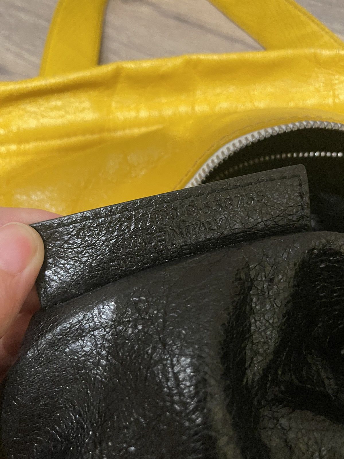 Balenciaga Balenciaga Rare SS17 XL IKEA yellow shopper tote Bag Size ONE SIZE - 7 Thumbnail