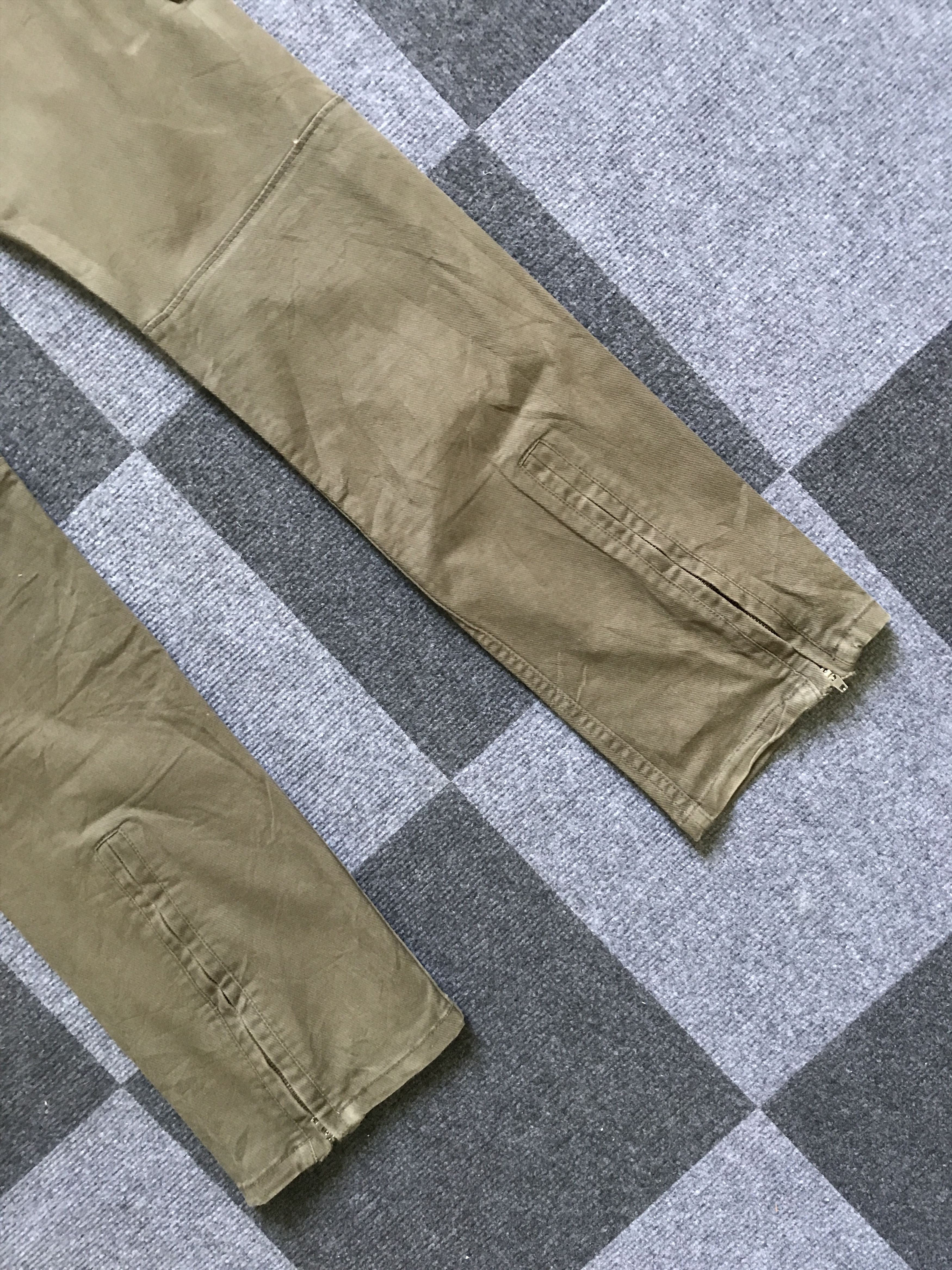 Japanese Brand CP205 DOUBLE EDGE Japan Prisoner Used Cargo Pant Size US 32 / EU 48 - 12 Thumbnail