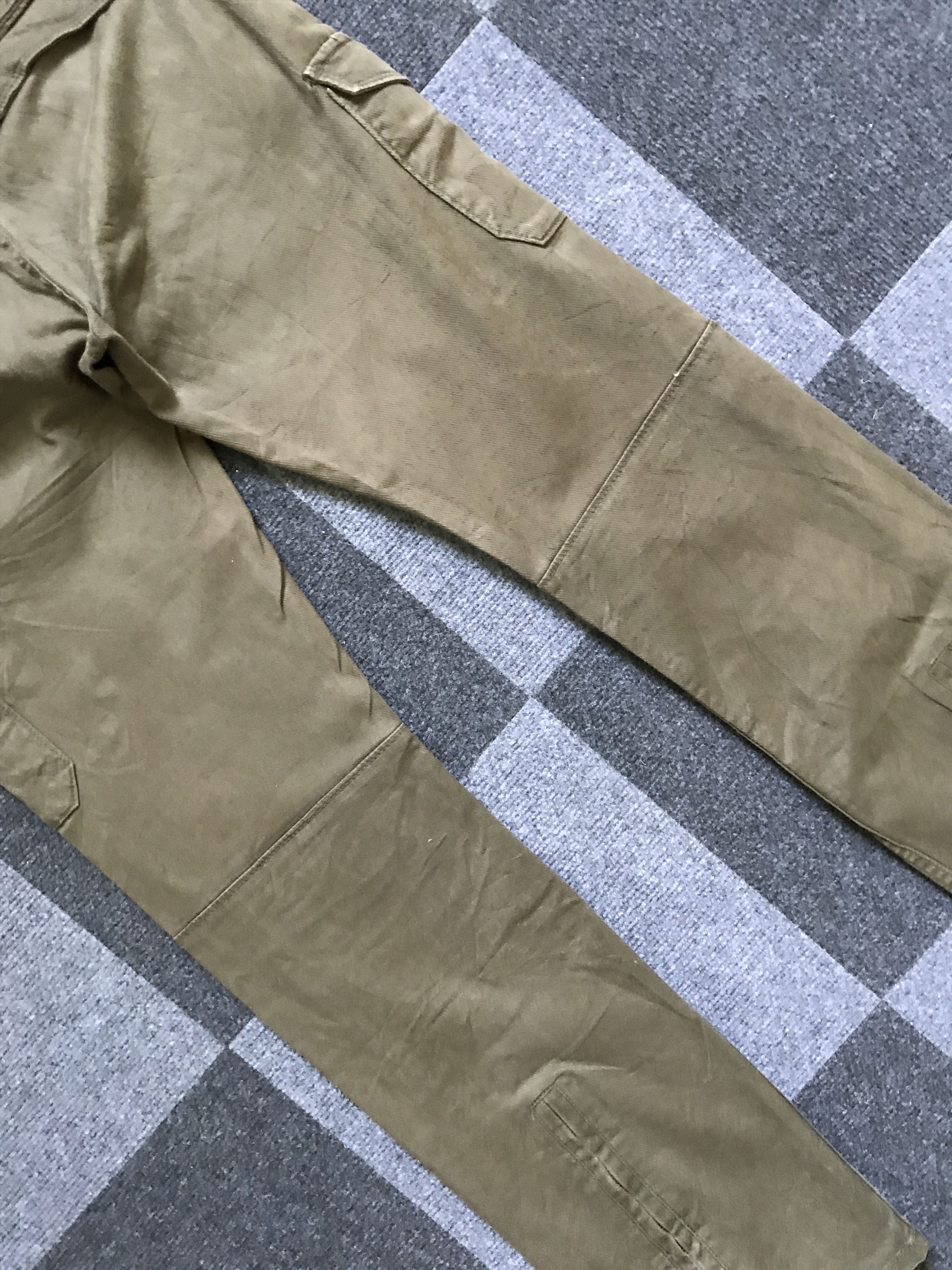 Japanese Brand CP205 DOUBLE EDGE Japan Prisoner Used Cargo Pant Size US 32 / EU 48 - 11 Thumbnail