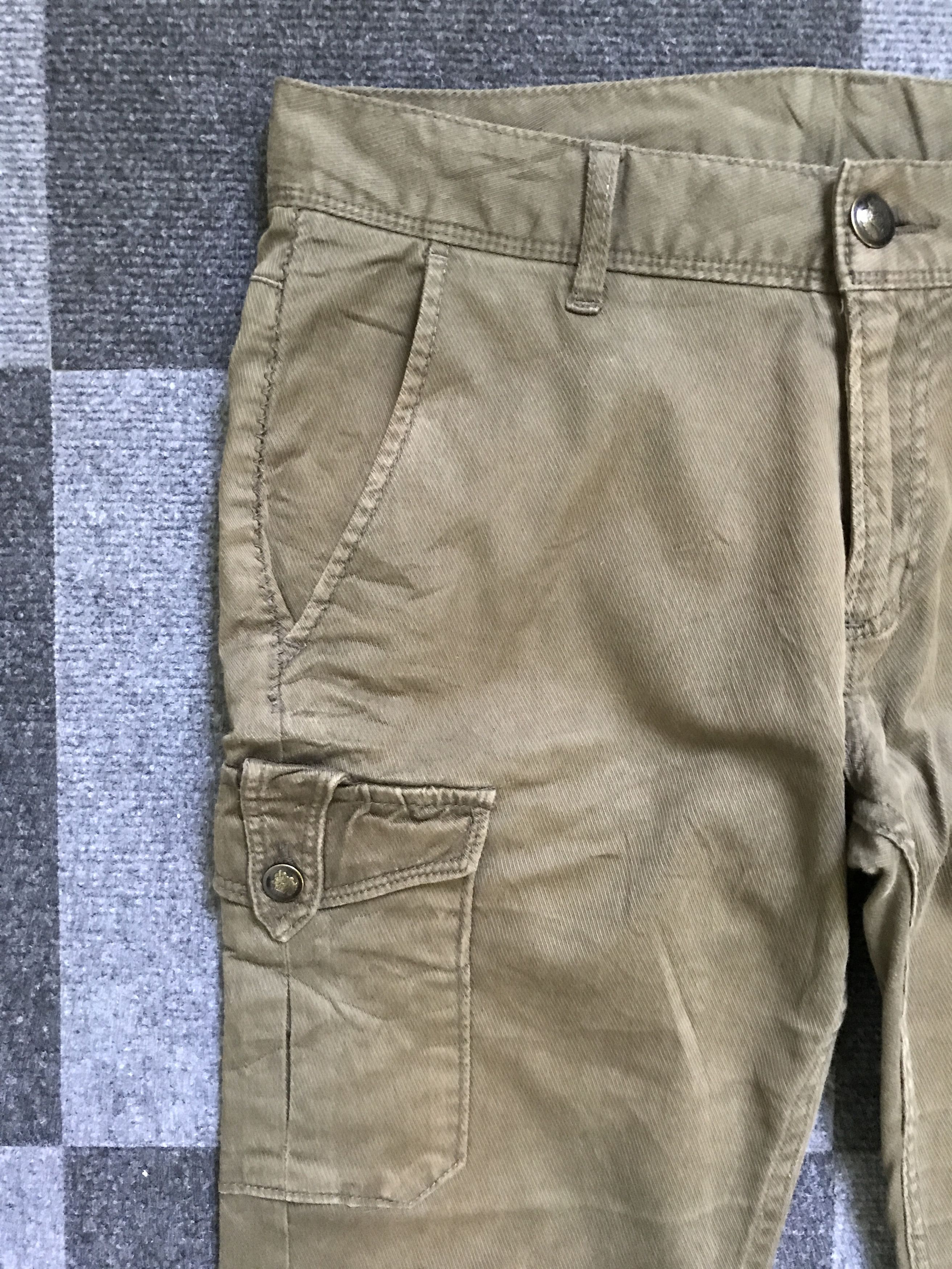 Japanese Brand CP205 DOUBLE EDGE Japan Prisoner Used Cargo Pant Size US 32 / EU 48 - 6 Thumbnail