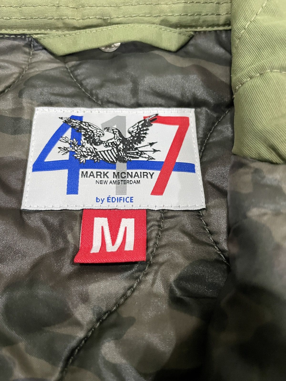 Edifice Japan MARK MCNAIRY NEW AMSTERDAM BY EDIFICE JPN CAMO FLEECE CHORE Size US M / EU 48-50 / 2 - 6 Thumbnail