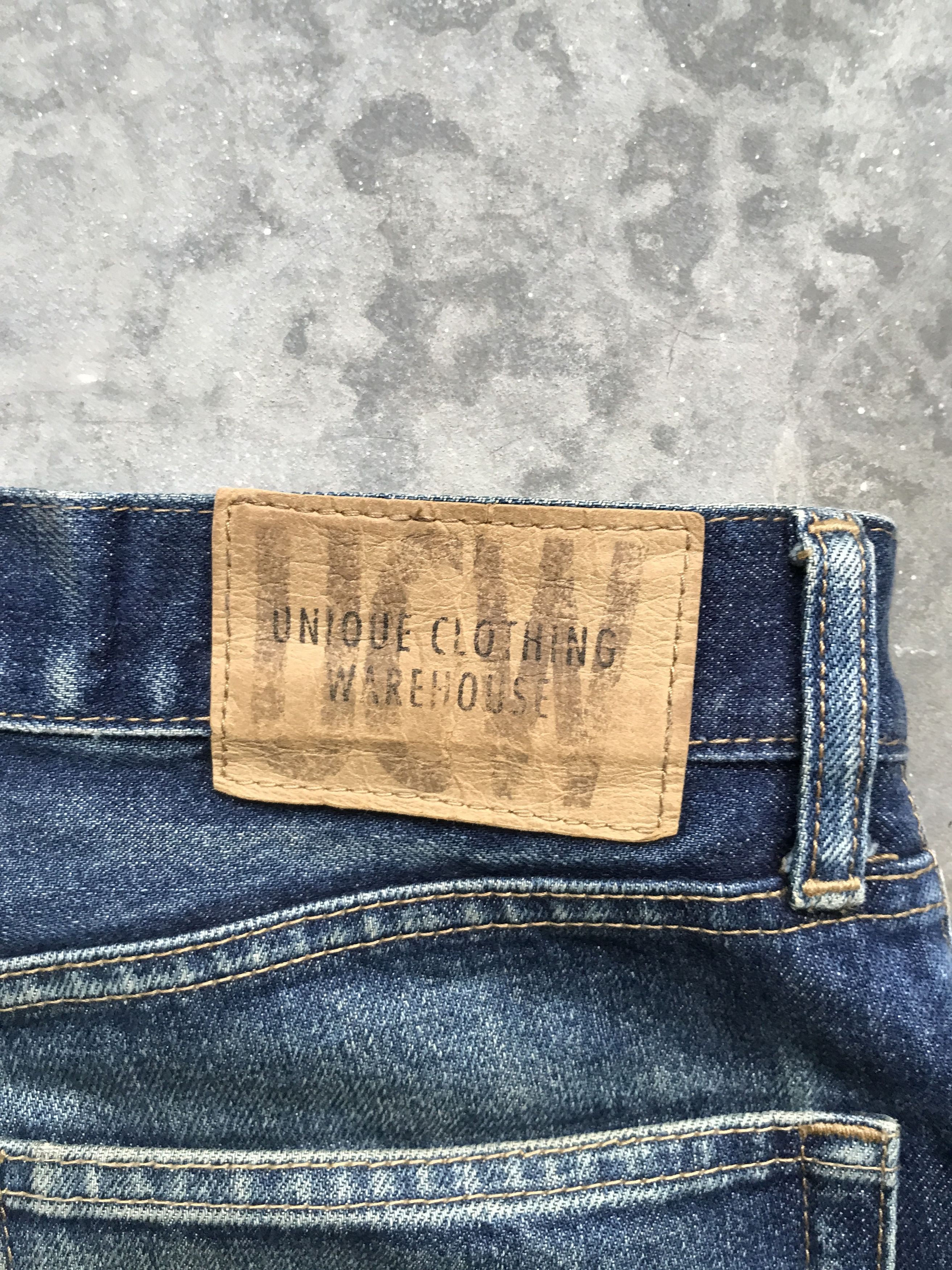 Japanese Brand D56 UCW Japan Kurt Cobain Distressed Nirvana Style Jeans Size US 32 / EU 48 - 14 Thumbnail