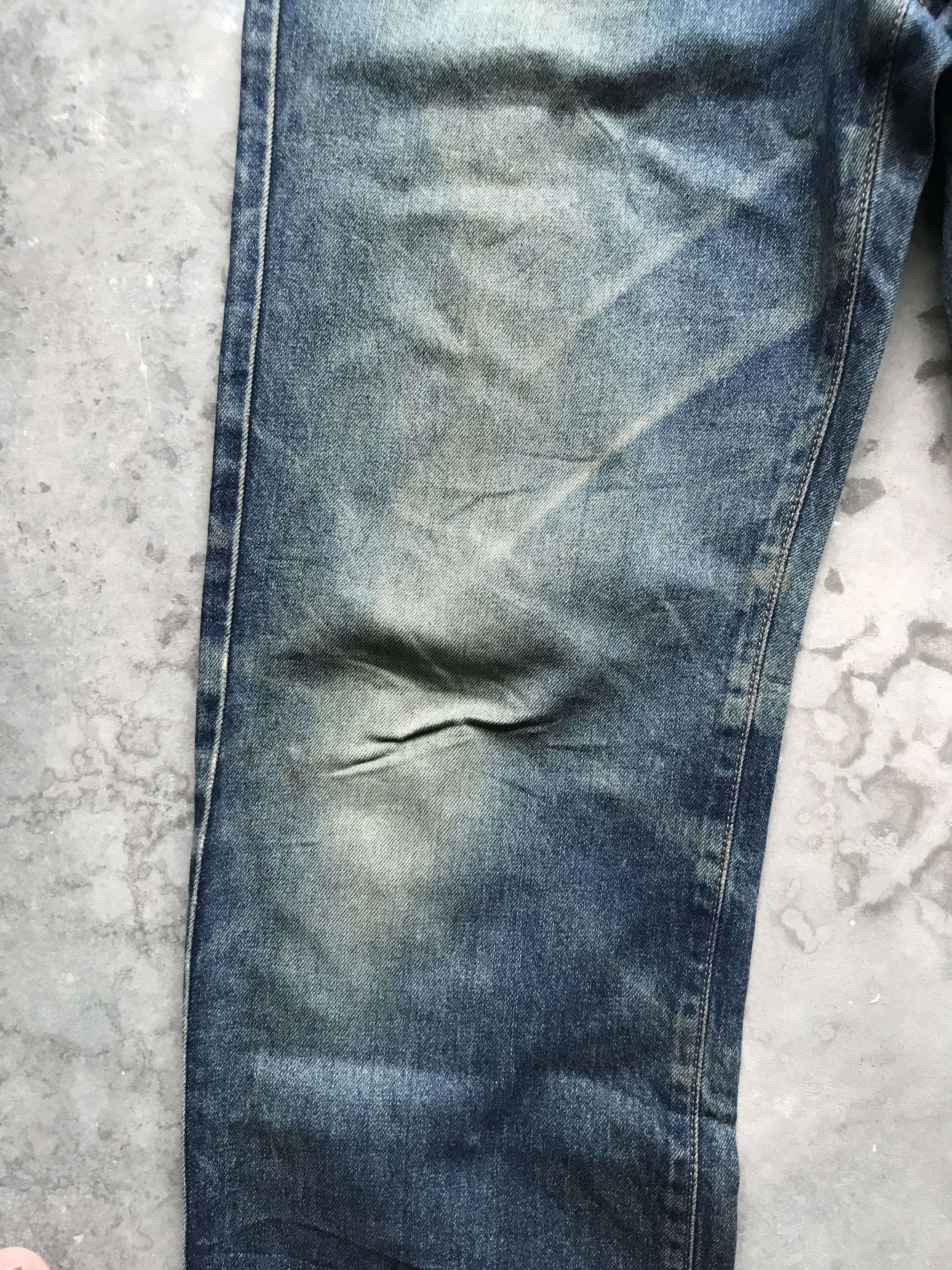 Japanese Brand D56 UCW Japan Kurt Cobain Distressed Nirvana Style Jeans Size US 32 / EU 48 - 5 Thumbnail